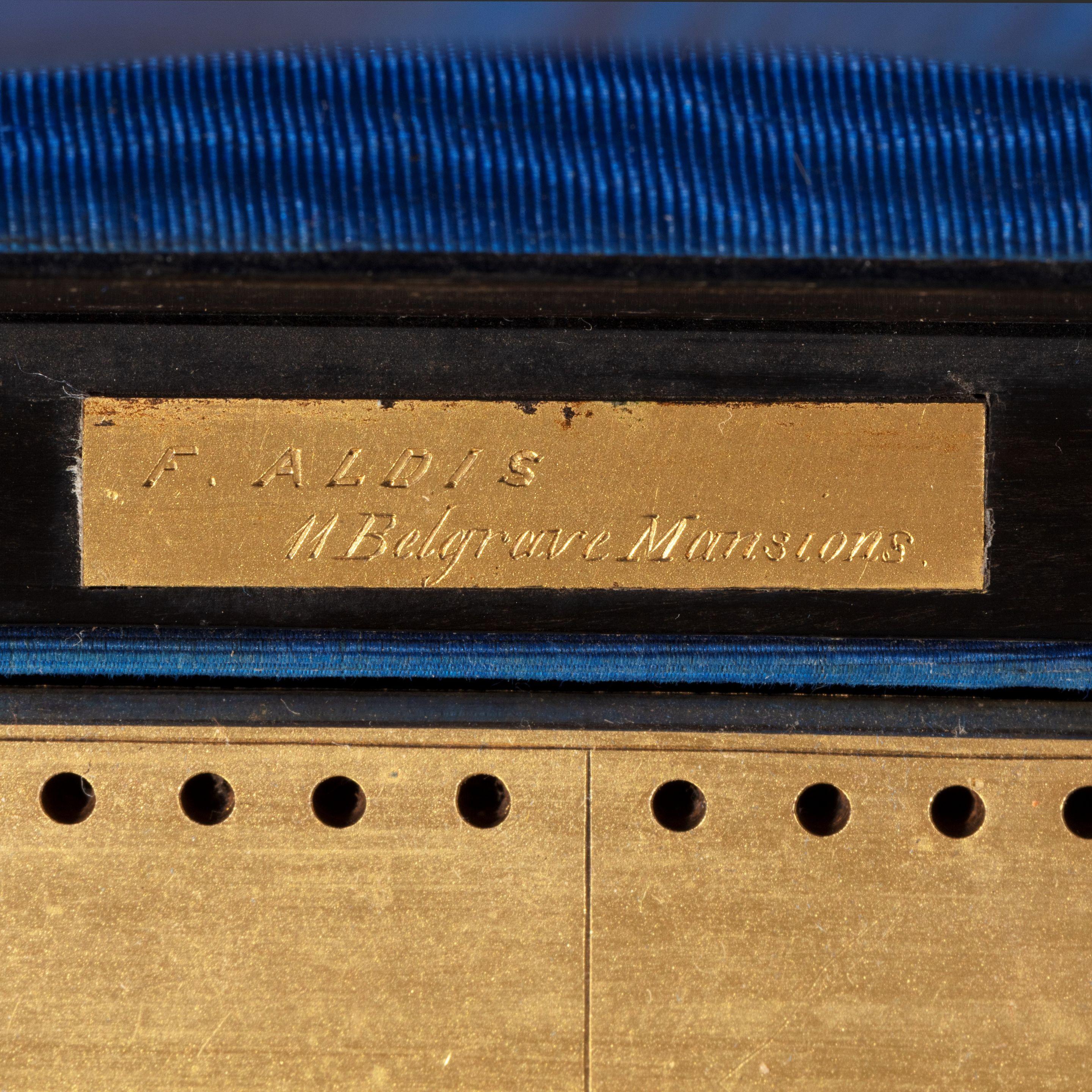 Walnut A high Victorian burr walnut games box