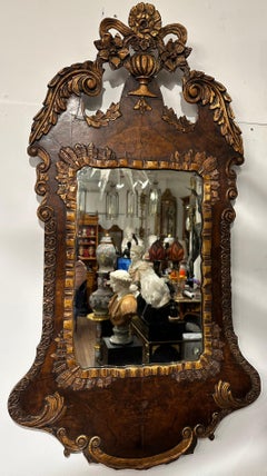 A Highly Decorative Pair of Queen Anne Mirrors