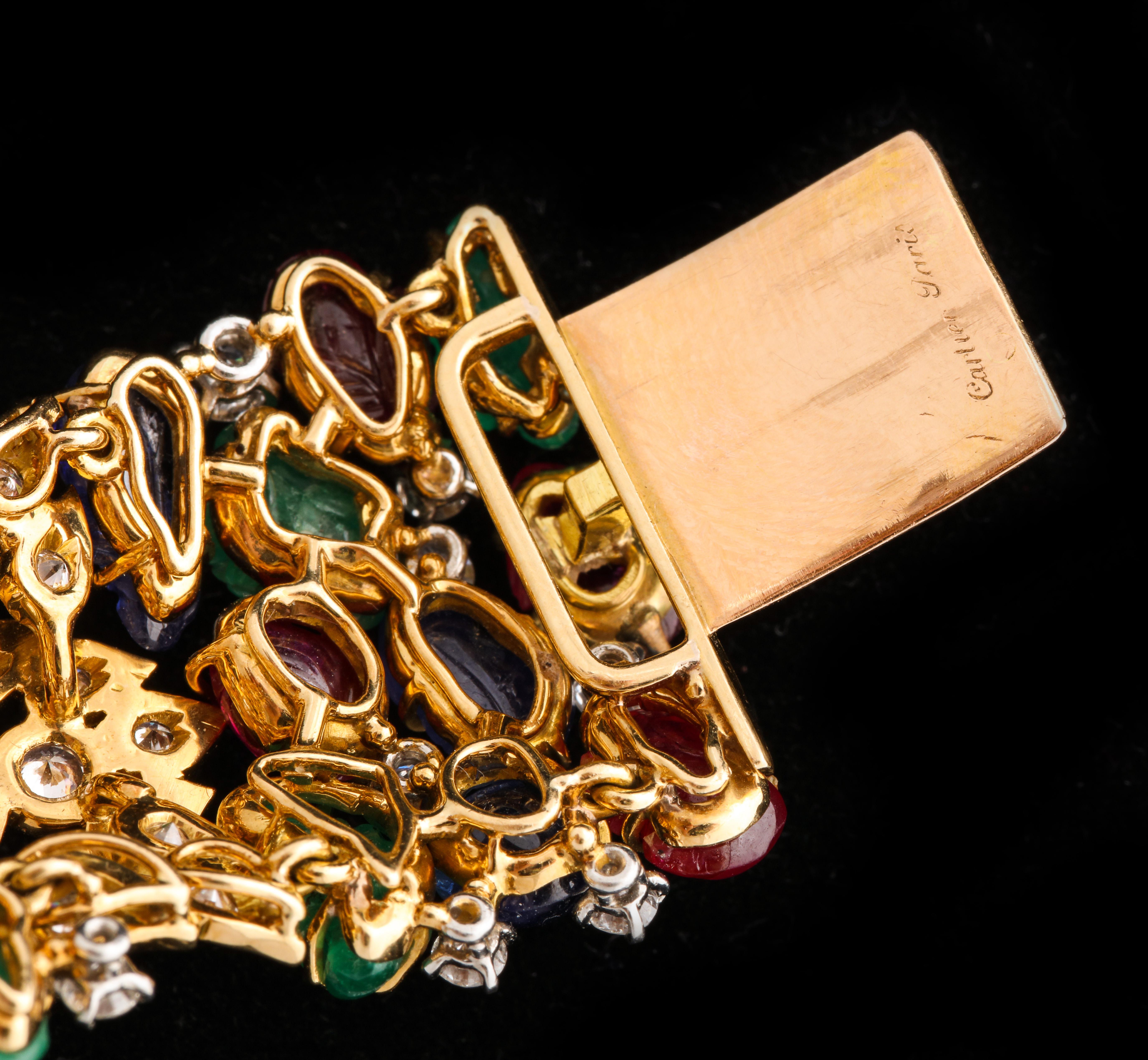 Cartier Tutti Frutti Bracelet and Necklace Set 4