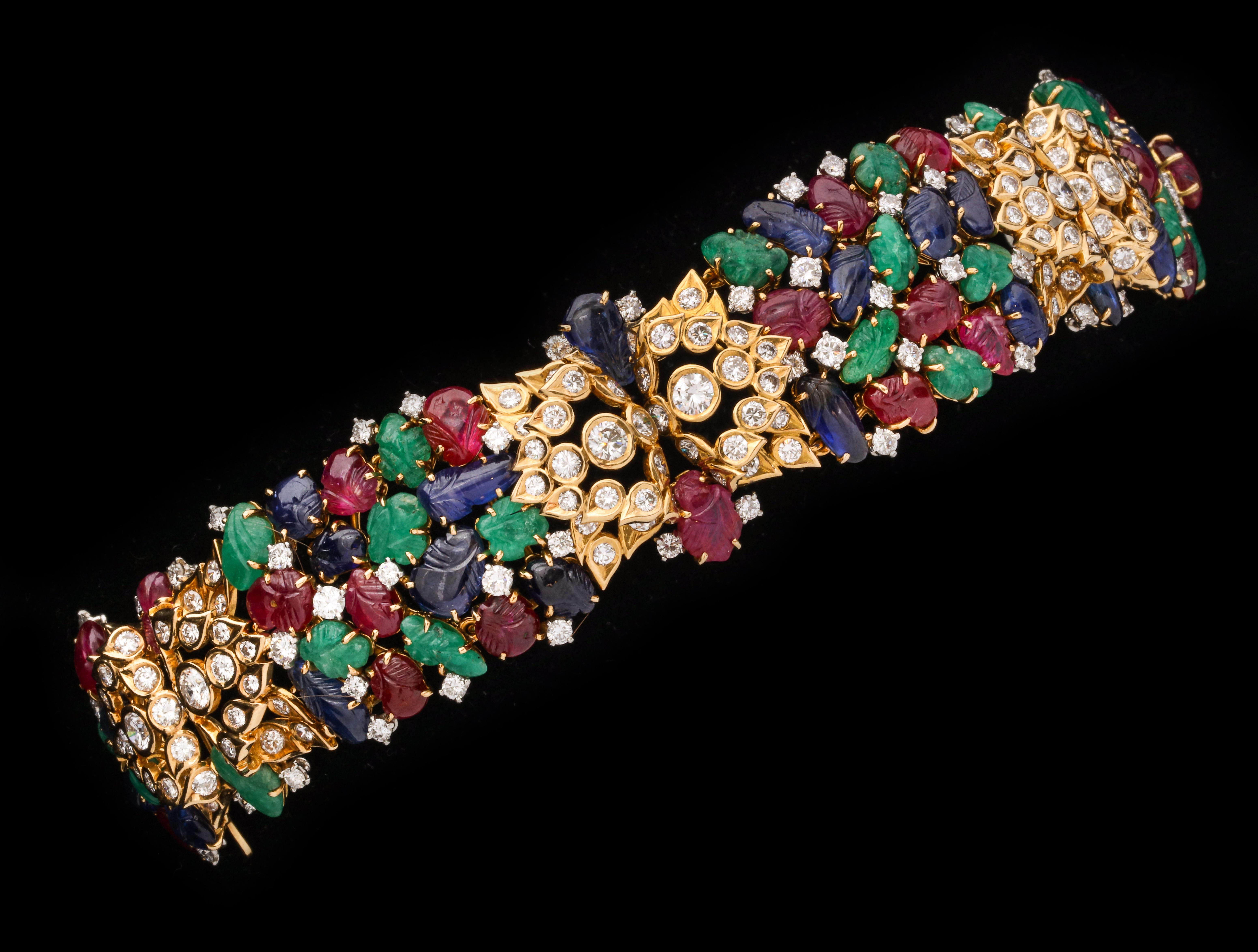 Cartier Tutti Frutti Bracelet and Necklace Set 6