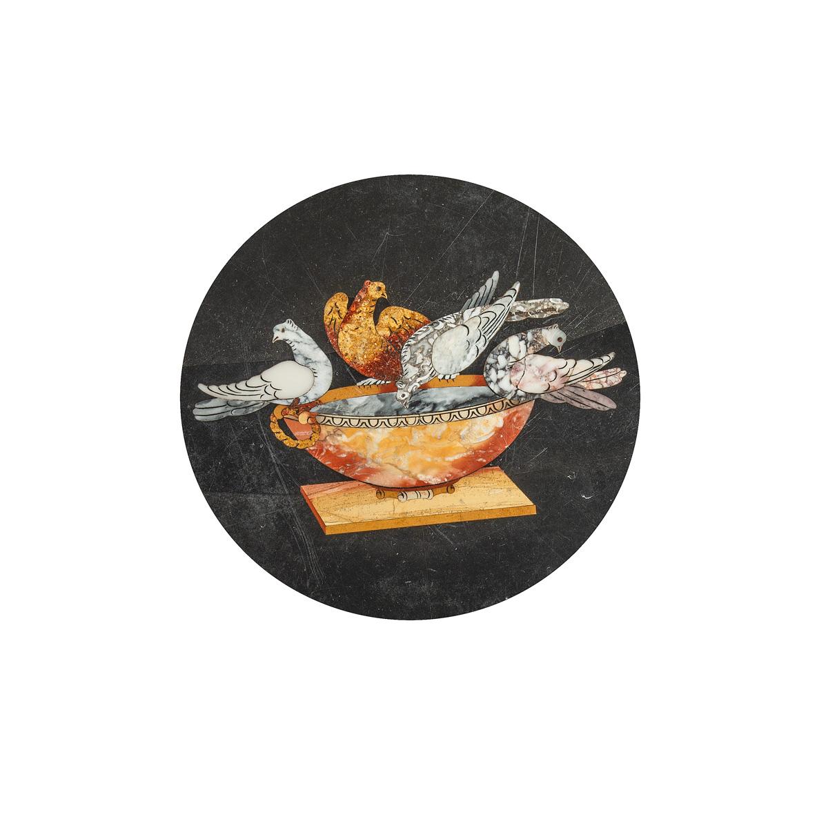 A Highly Important Documentary Pietra Dura Table Top by Giuseppe Darmanin In Good Condition For Sale In Lymington, Hampshire