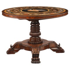 A Highly Important Documentary Pietra Dura Table Top by Giuseppe Darmanin