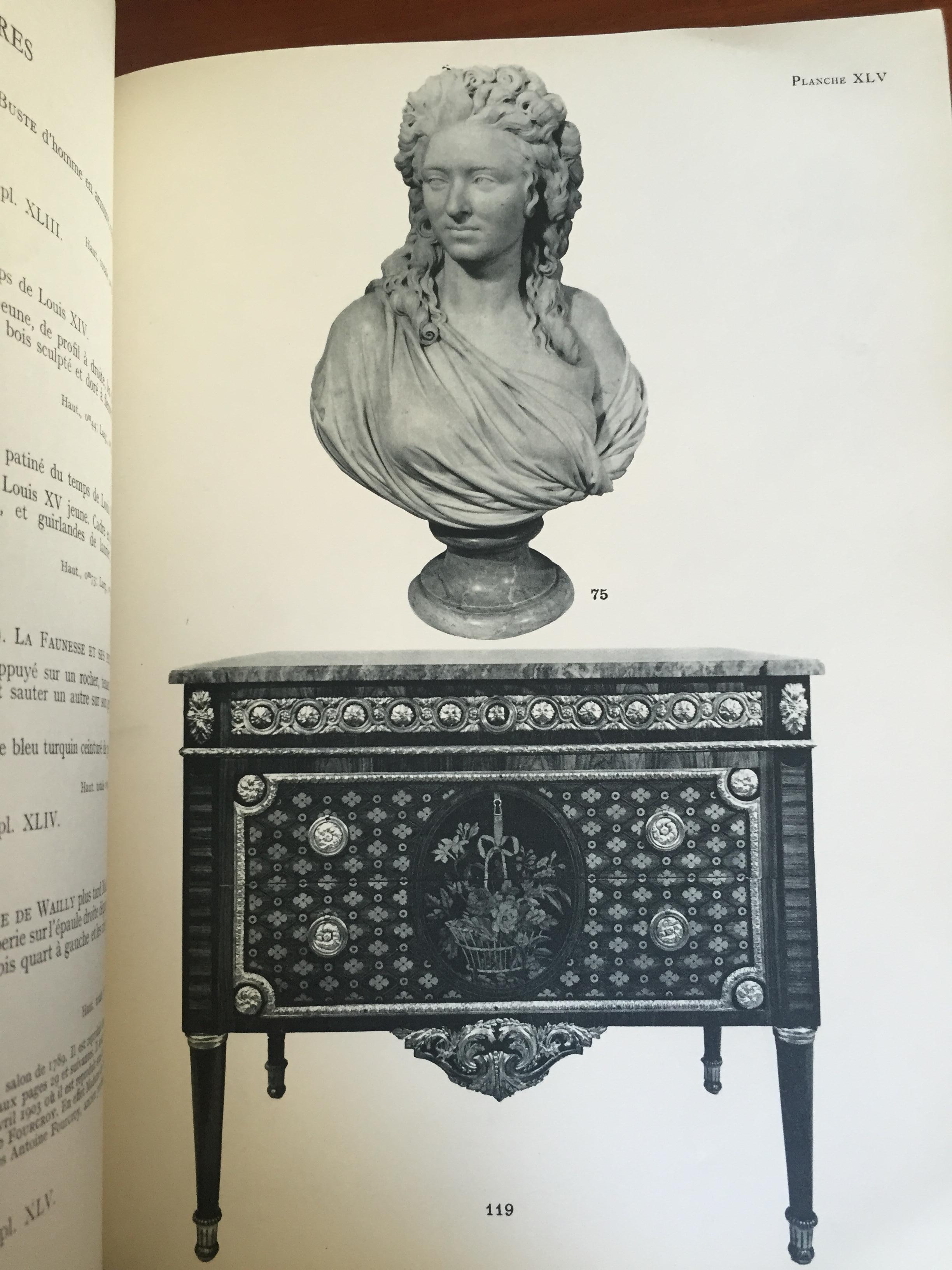 sehr bedeutende Louis-XVI-Kommode mit Intarsien von RVLC (Louis XVI.) im Angebot