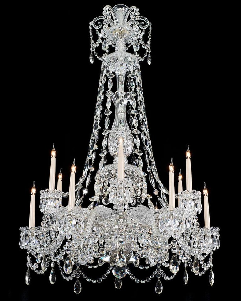 Highly Important Mid Victorian Antique Chandelier Attributed to F. and