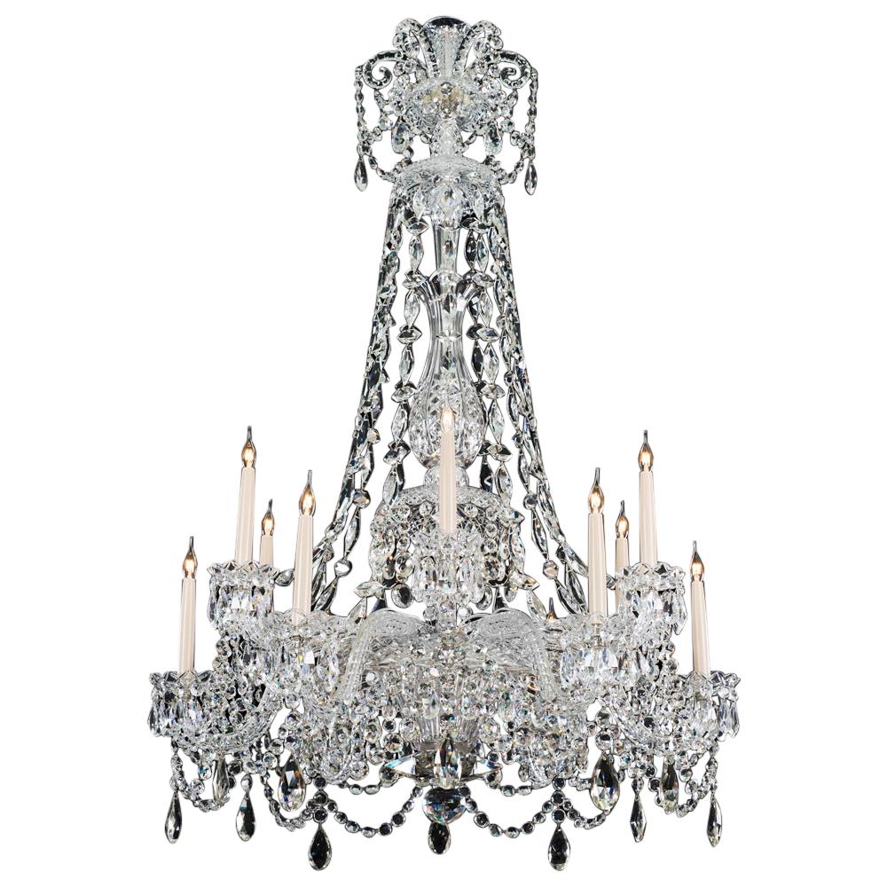 Highly Important Mid Victorian Antique Chandelier Attributed to F. & C. Osler