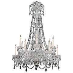 Highly Important Mid Victorian Antique Chandelier Attributed to F. & C. Osler