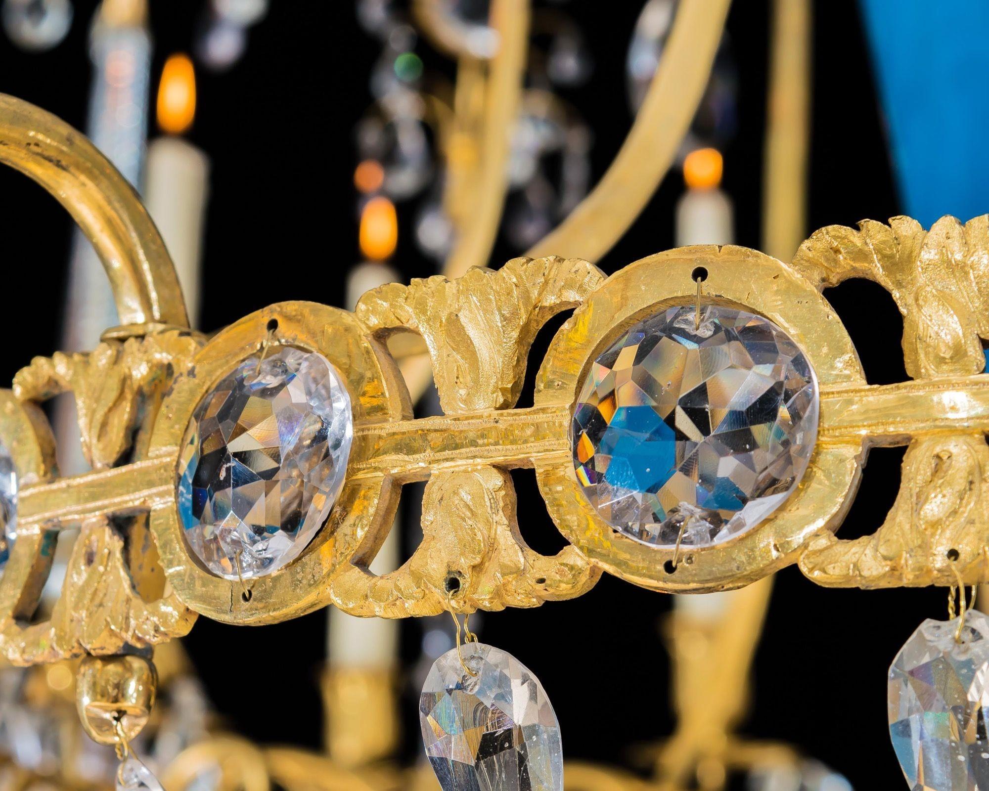 A Highly Important Russian Chandelier Attributed To Johann Zekh For Sale 5