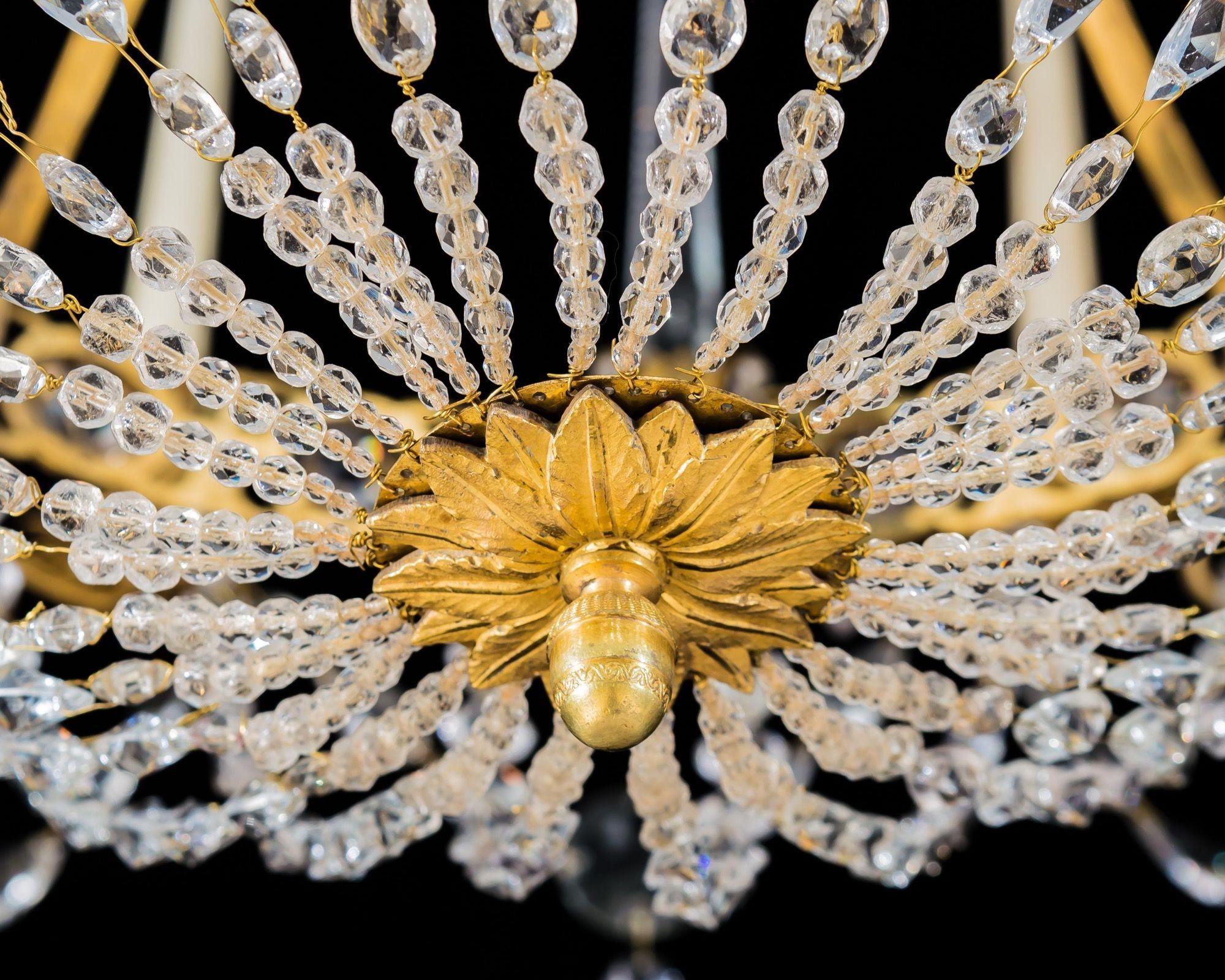 A Highly Important Russian Chandelier Attributed To Johann Zekh For Sale 10