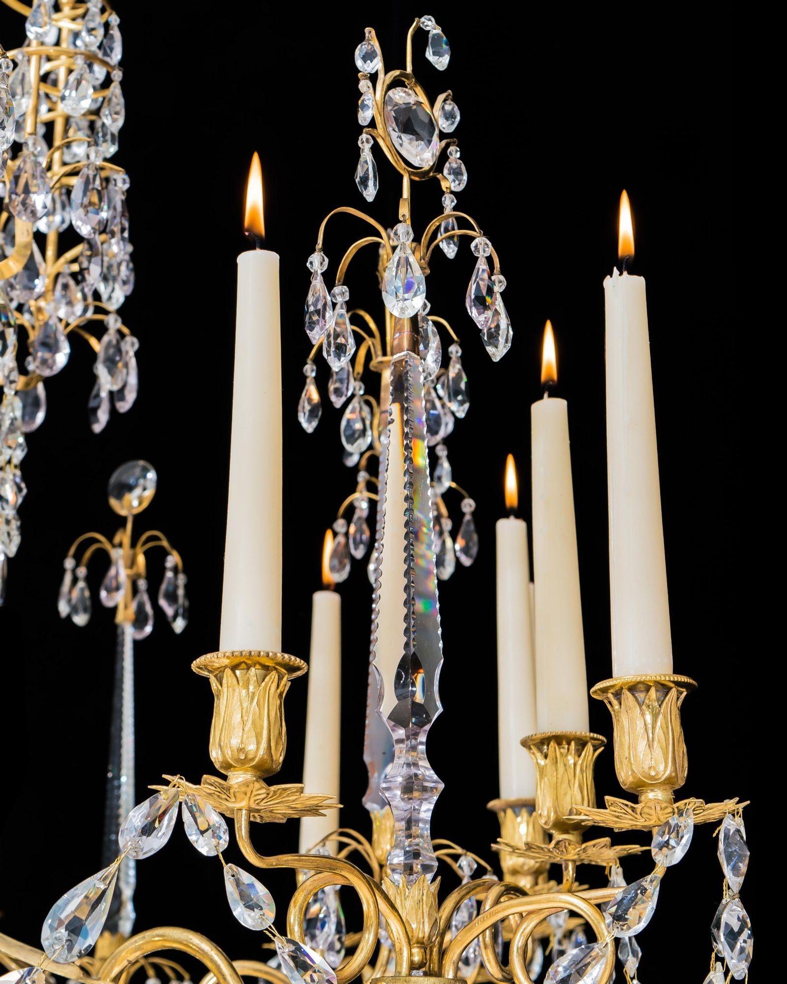 A Highly Important Russian Chandelier Attributed To Johann Zekh For Sale 4