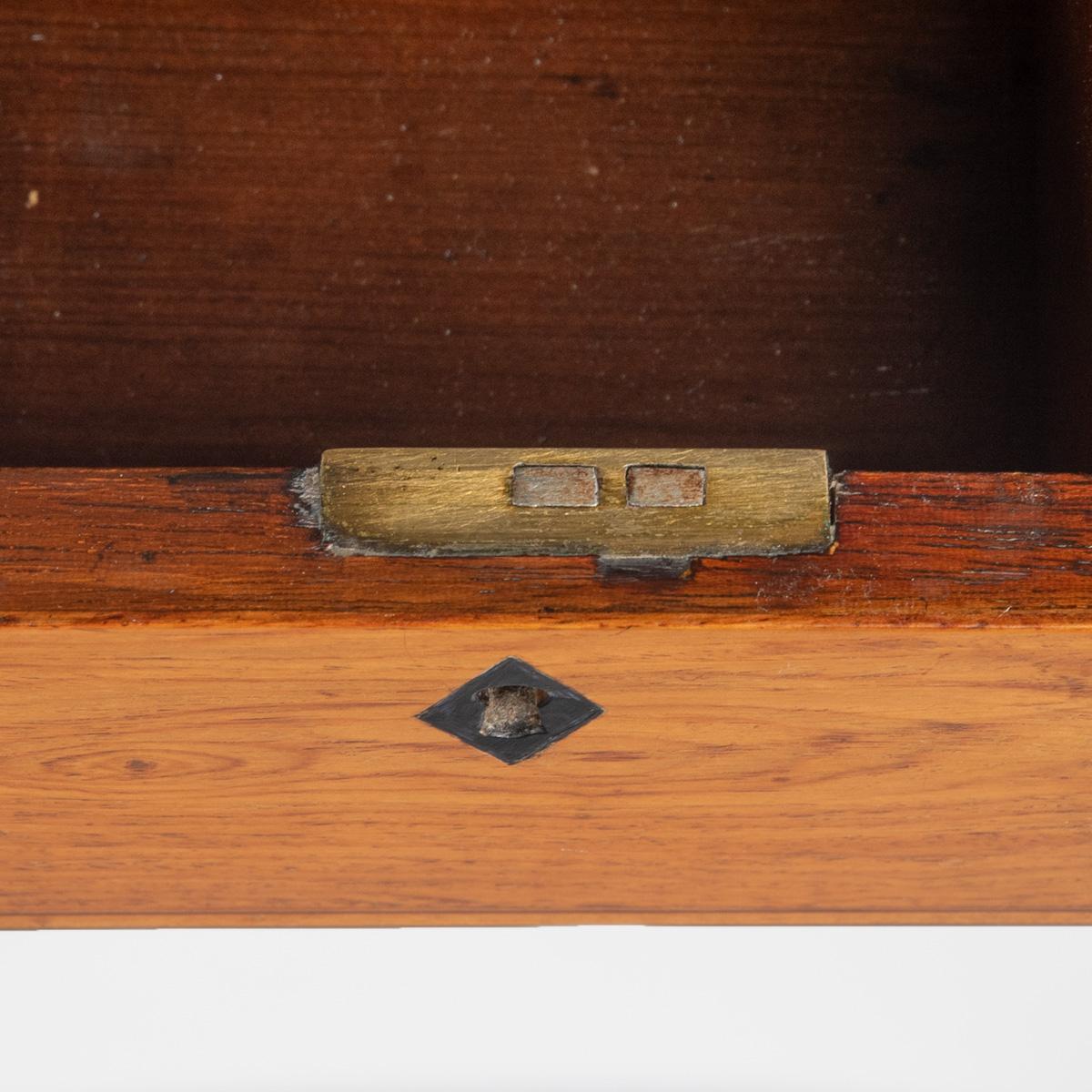 A highly interesting Kingwood regency work table C 1810 For Sale 1