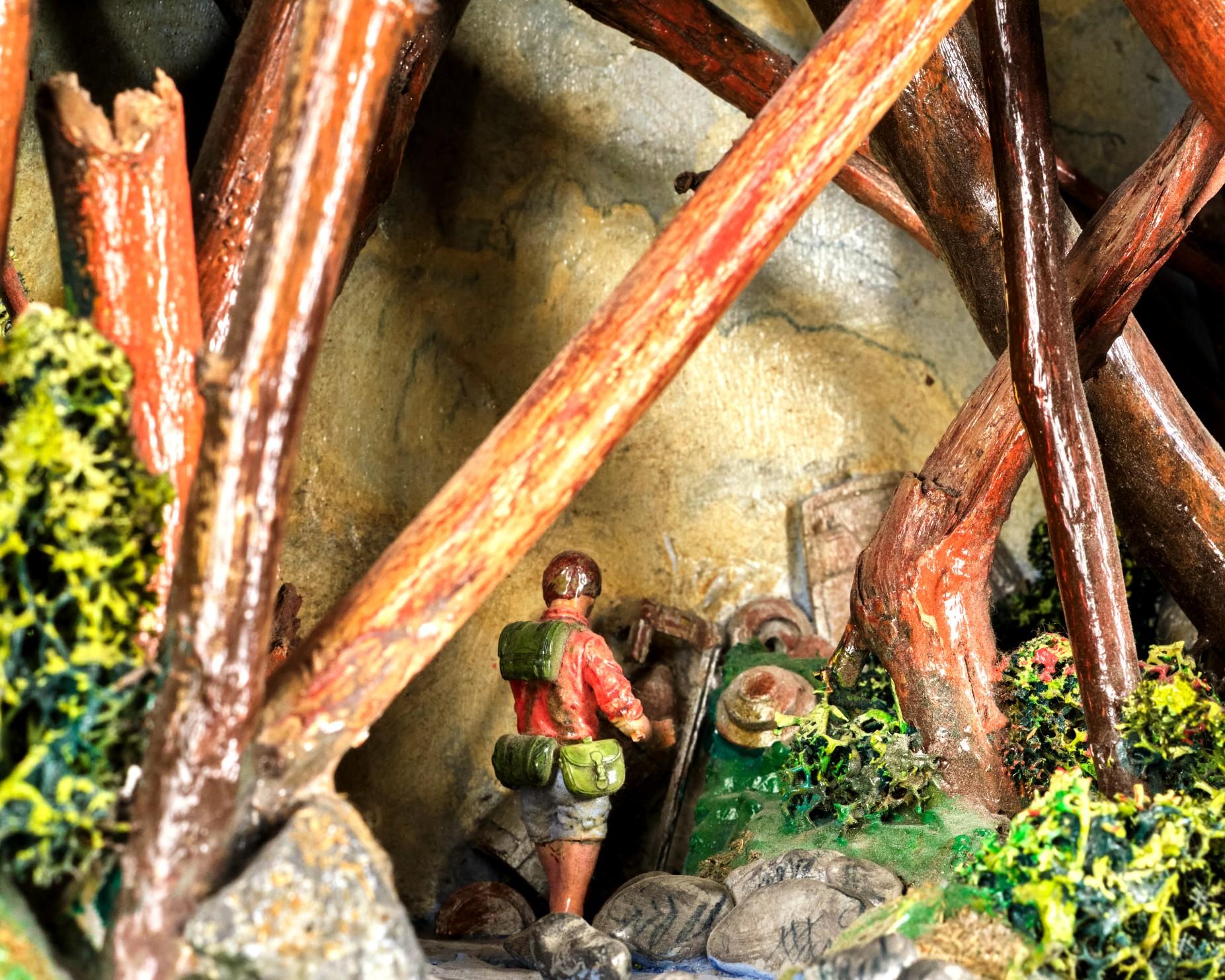 A Highly Whimsical Canadian Historical Themed Diorama by Terry Pfliger  For Sale 1