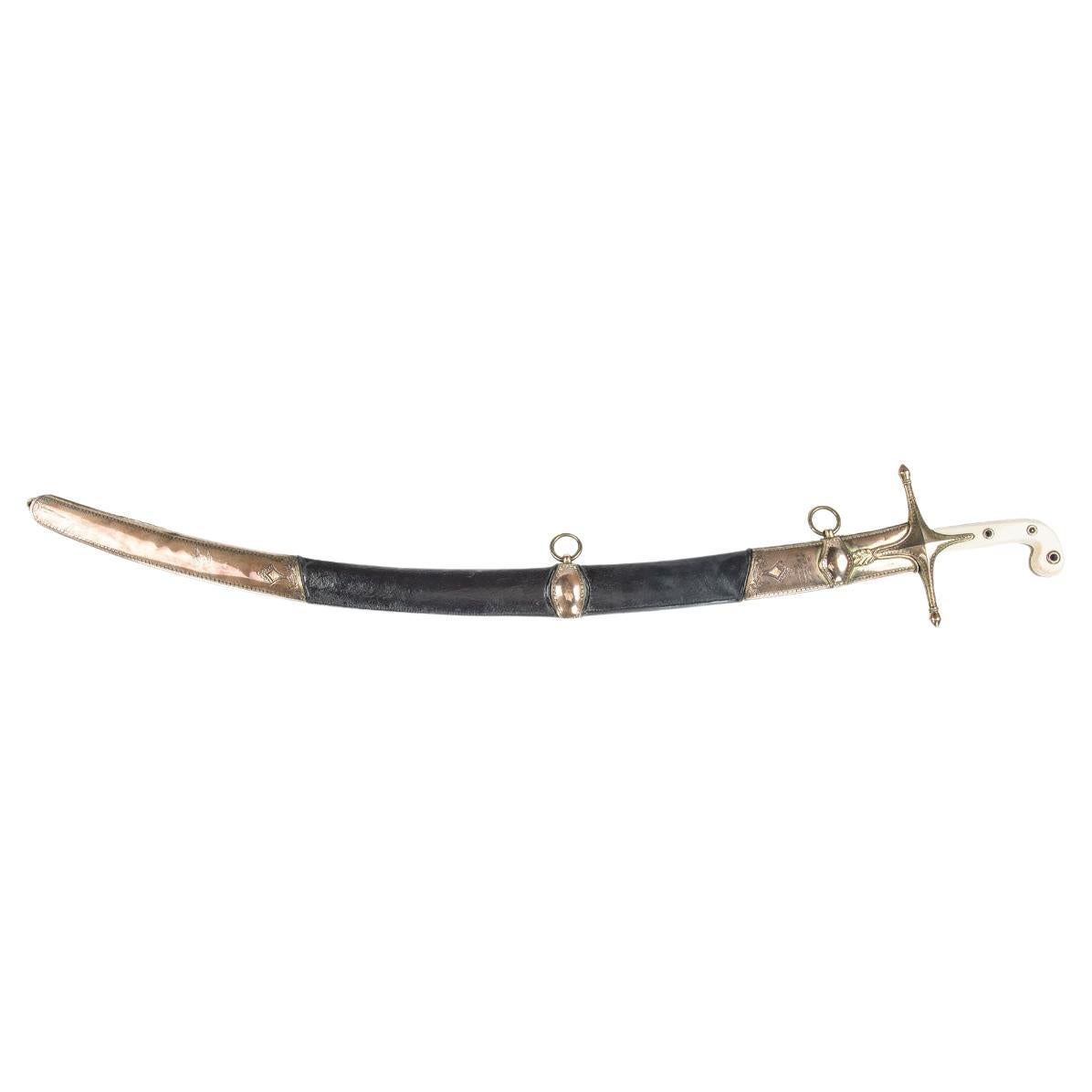 A Historically Important Sword Given to Midshipman Finucane by Sir Peter Parker