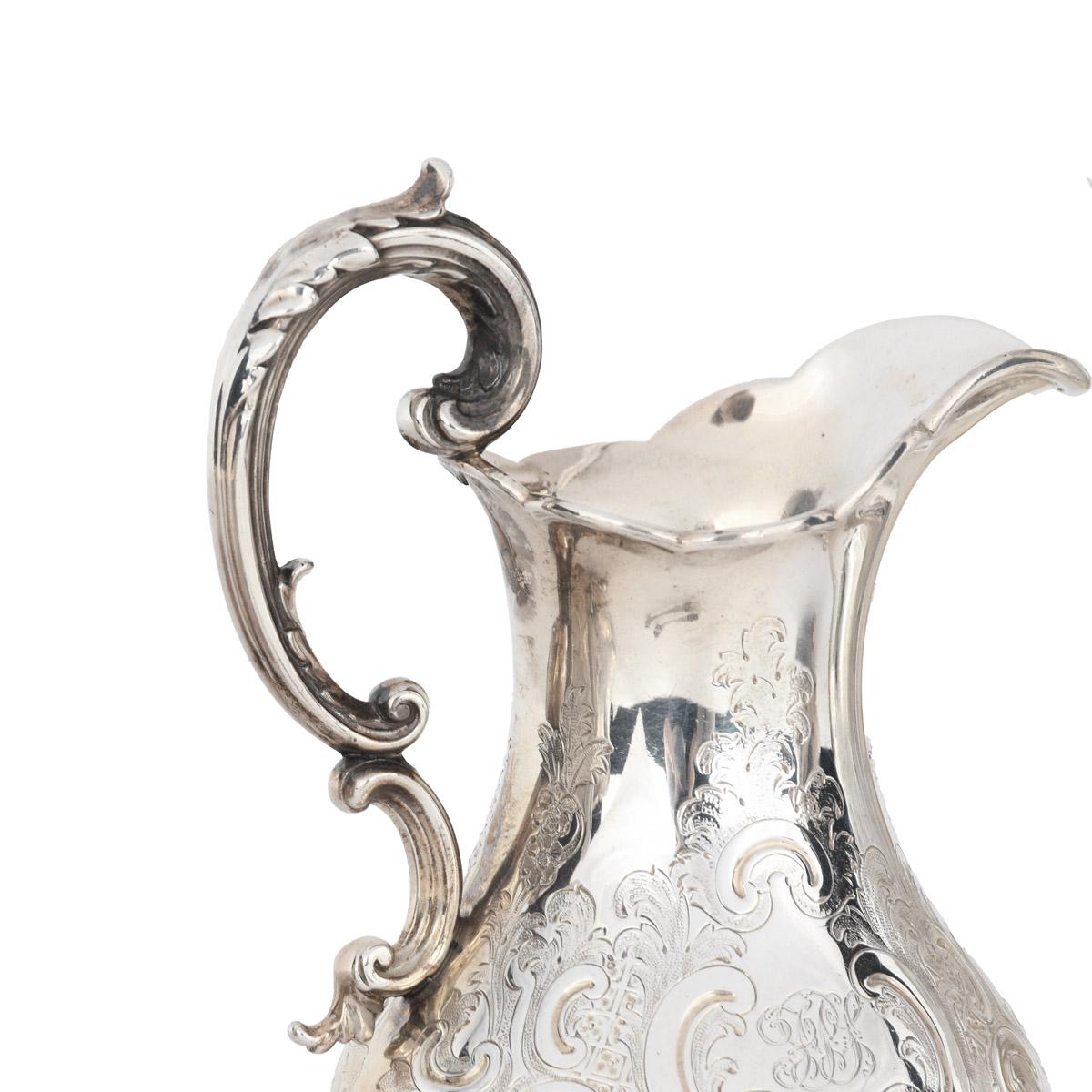 Un importante set da tè e da caffè in argento di epoca vittoriana in vendita 13