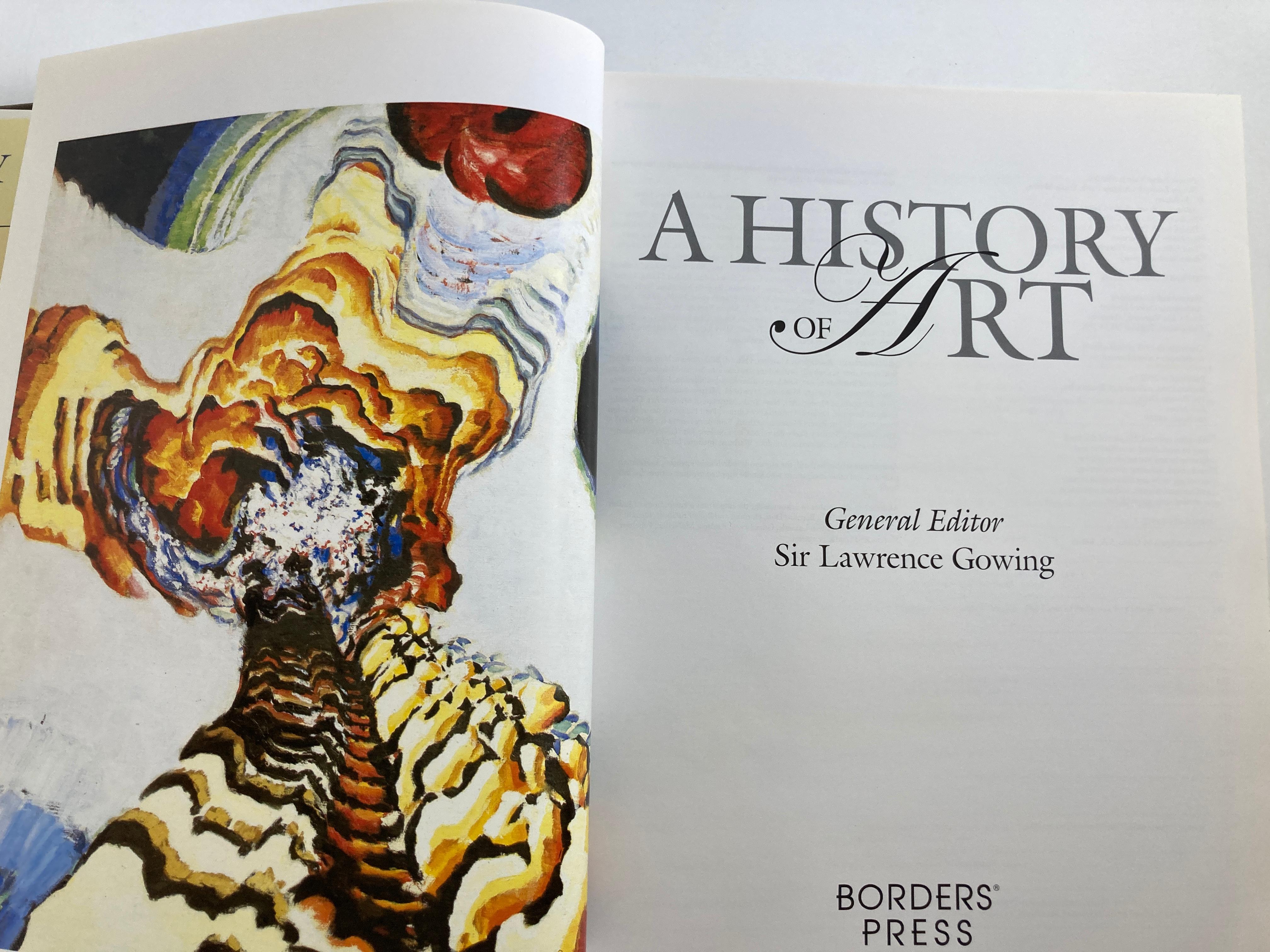 A History of Art von Lawrence Gowing, großes, schweres Kunsttischbuch (21. Jahrhundert und zeitgenössisch) im Angebot