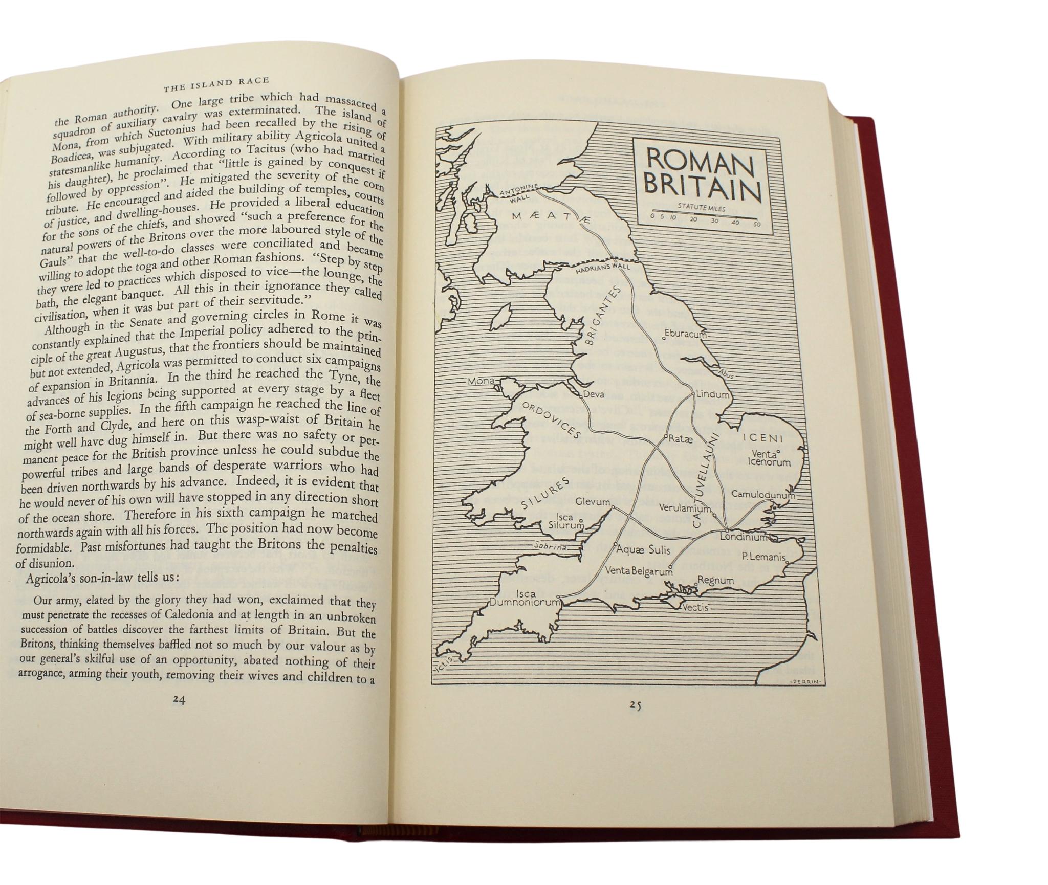 A History of the English-Speaking Peoples by Churchill, 1st Ed. 4 Vol Set 1