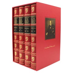 Historia de los pueblos de habla inglesa por Churchill, 1ª Ed. 4 Vol.