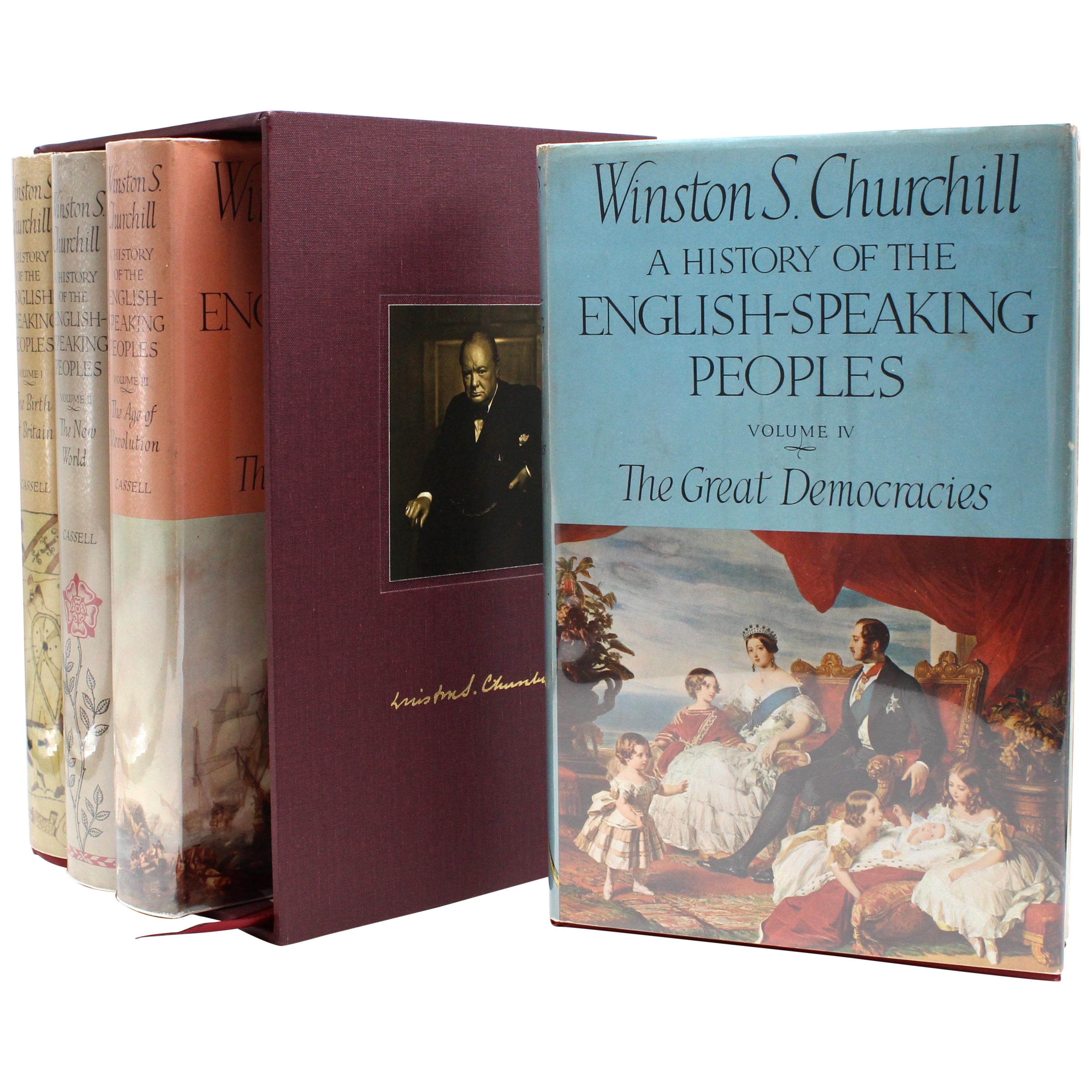 History of the English-Speaking Peoples by Winston Churchill, First Edition
