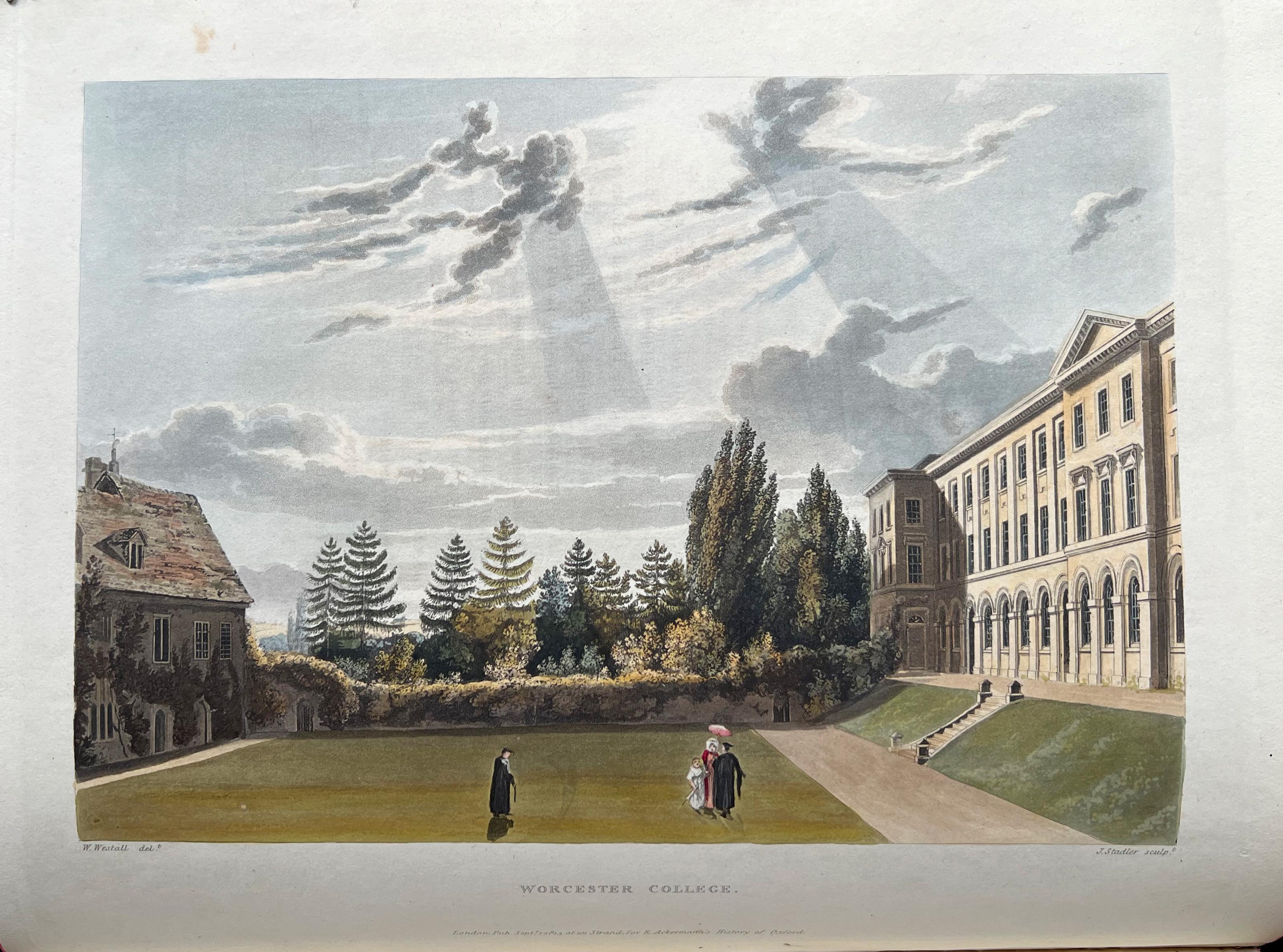 Une histoire de l'université d'Oxford, de ses collèges, ses halls et ses bâtiments publics en vente 3