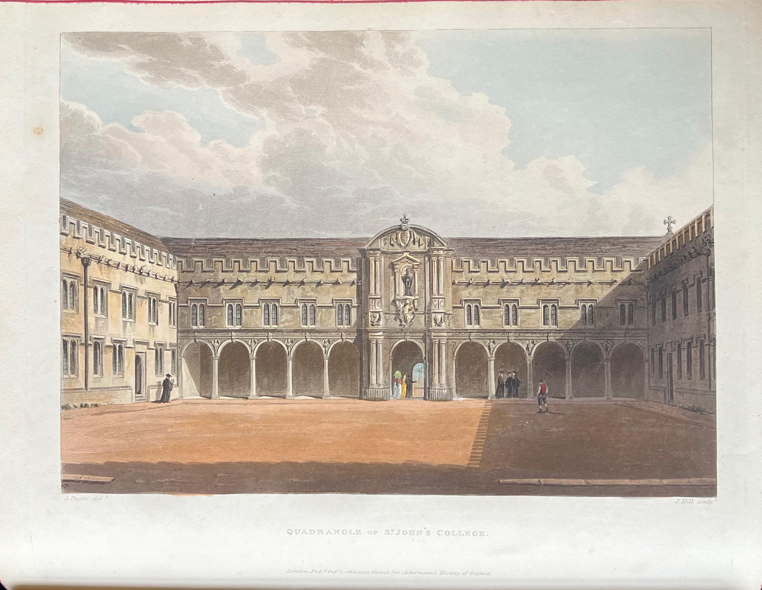 A History of the University of Oxford, its Colleges, Halls und Public Buildings im Angebot 2