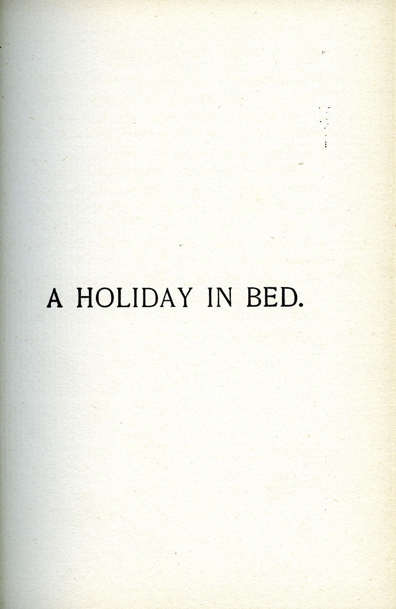 A Holiday in Bed and Other Sketches – J. M. Barrie, creator of PETER PAN For Sale 2