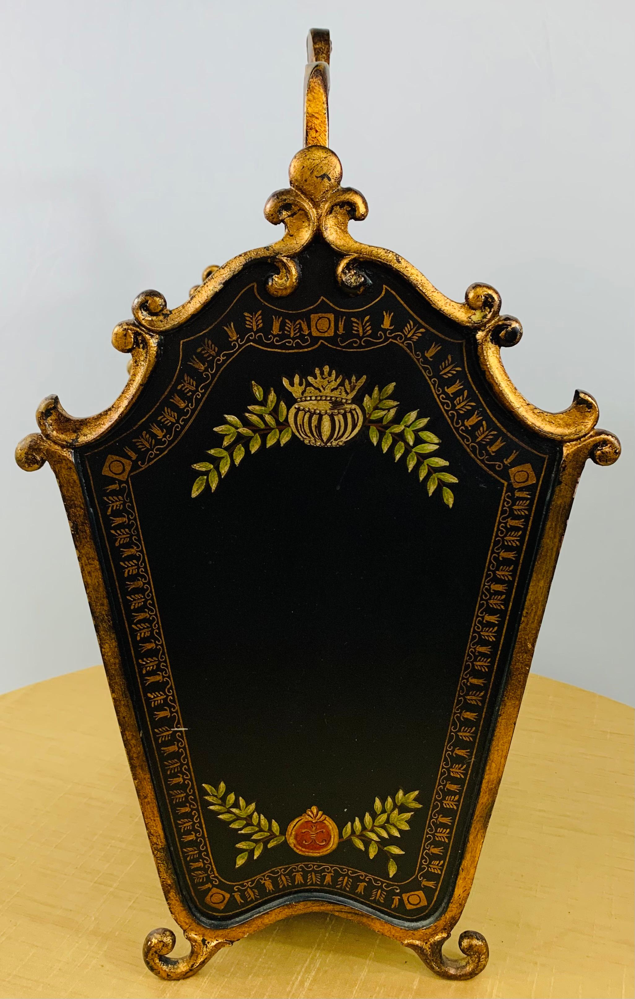 Hollywood Regency Style Magazine Rack For Sale 5