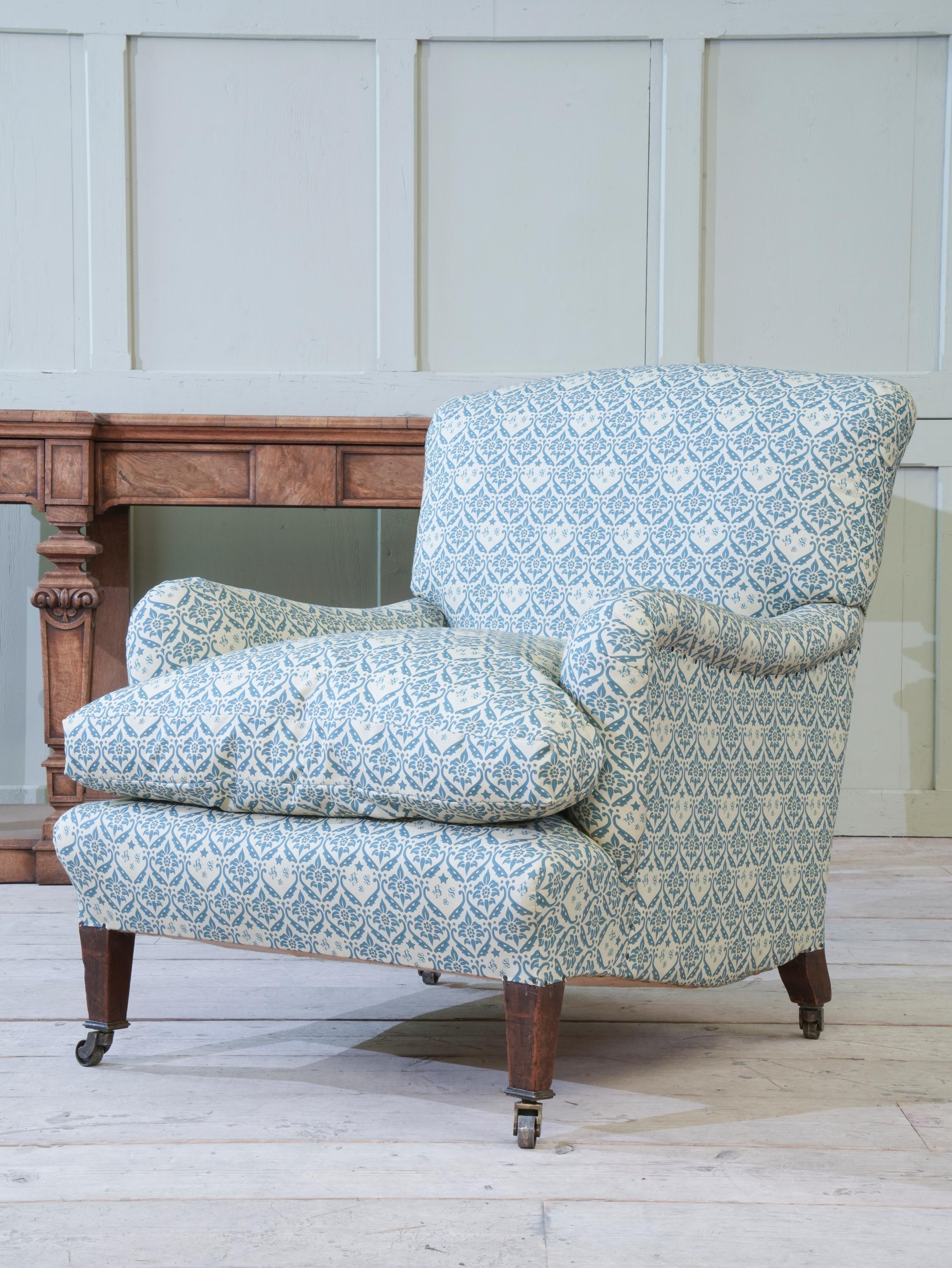 English Howard & Sons Bridgewater Armchair