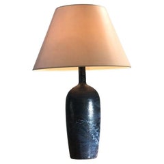 Grand lampadaire ou plafonnier en céramique BRUTALIST RUSTIC-MODERN France 1960
