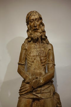Enorme Cristo de la Piedad, Normandía hacia 1480
