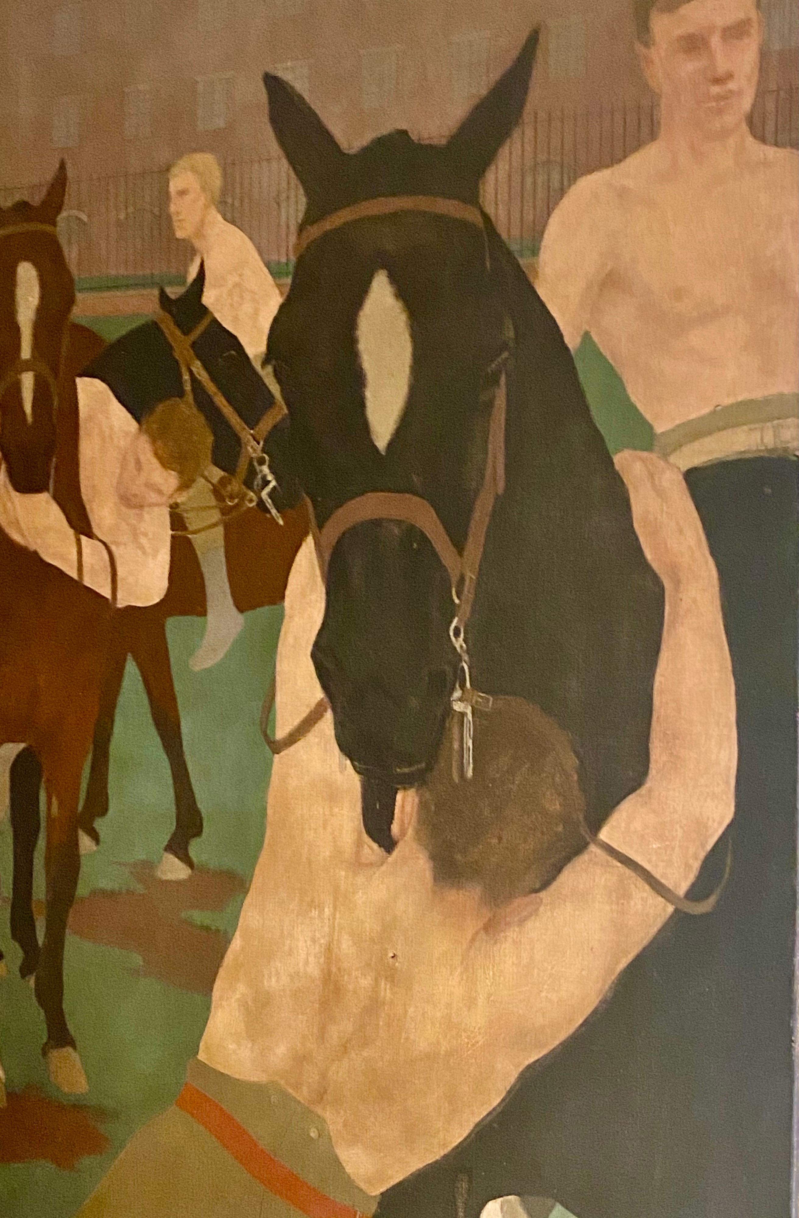 Huge Impressive Painting, by Eleanor Barbara Shiffner 1896-1982 'British' For Sale 3