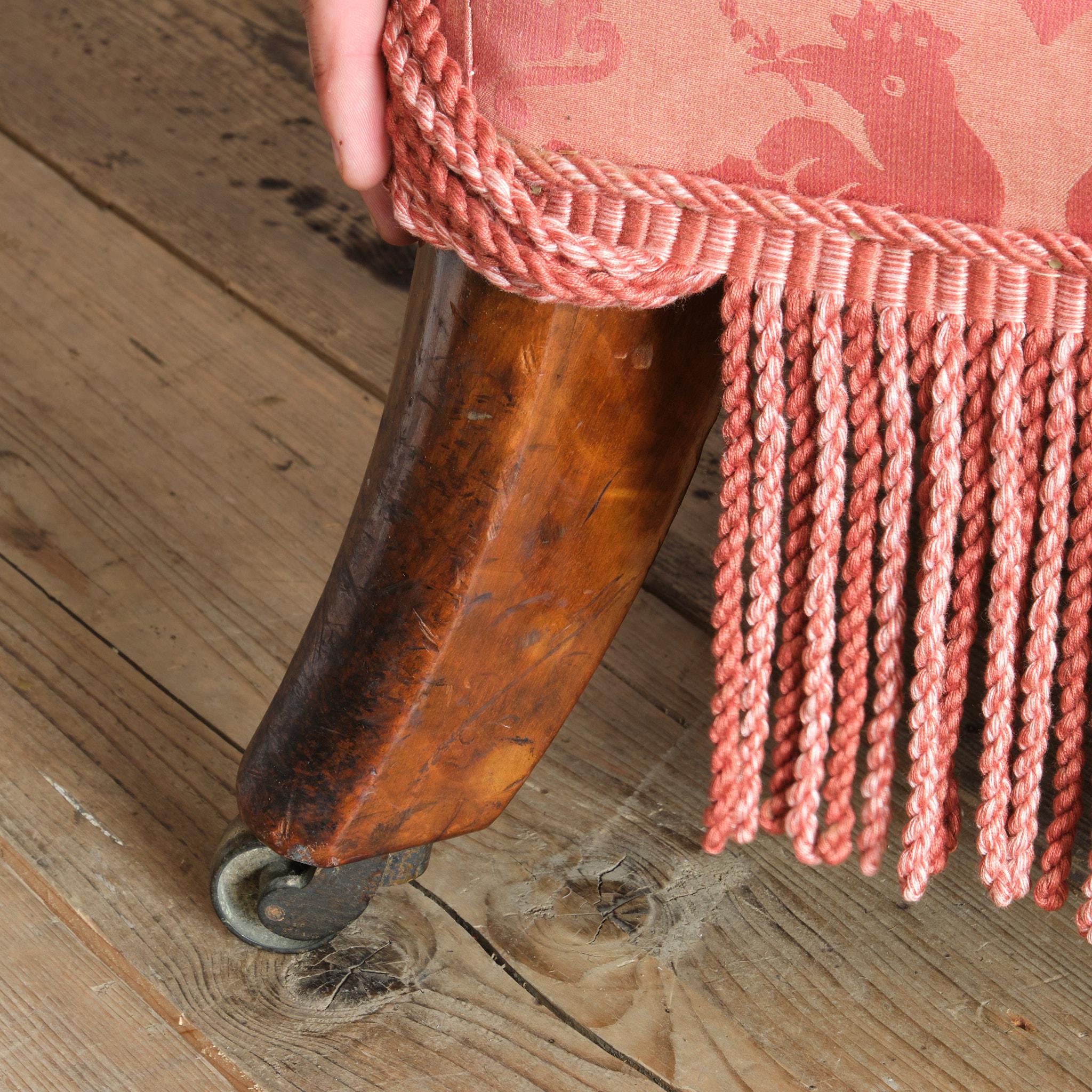 Walnut A Huge Rare 19th Century Chesterfield sofa For Sale