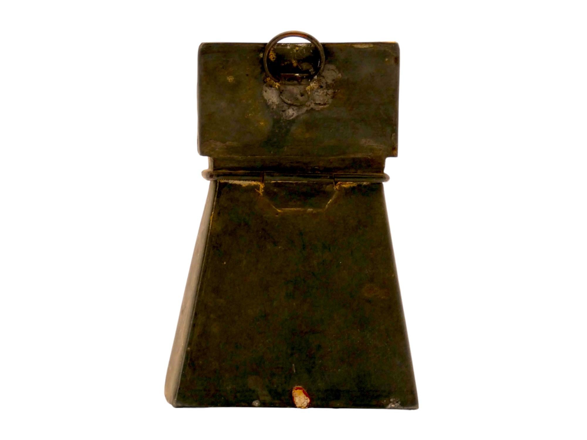 A Hungarian Tin Charity Container late 19th Century For Sale 1