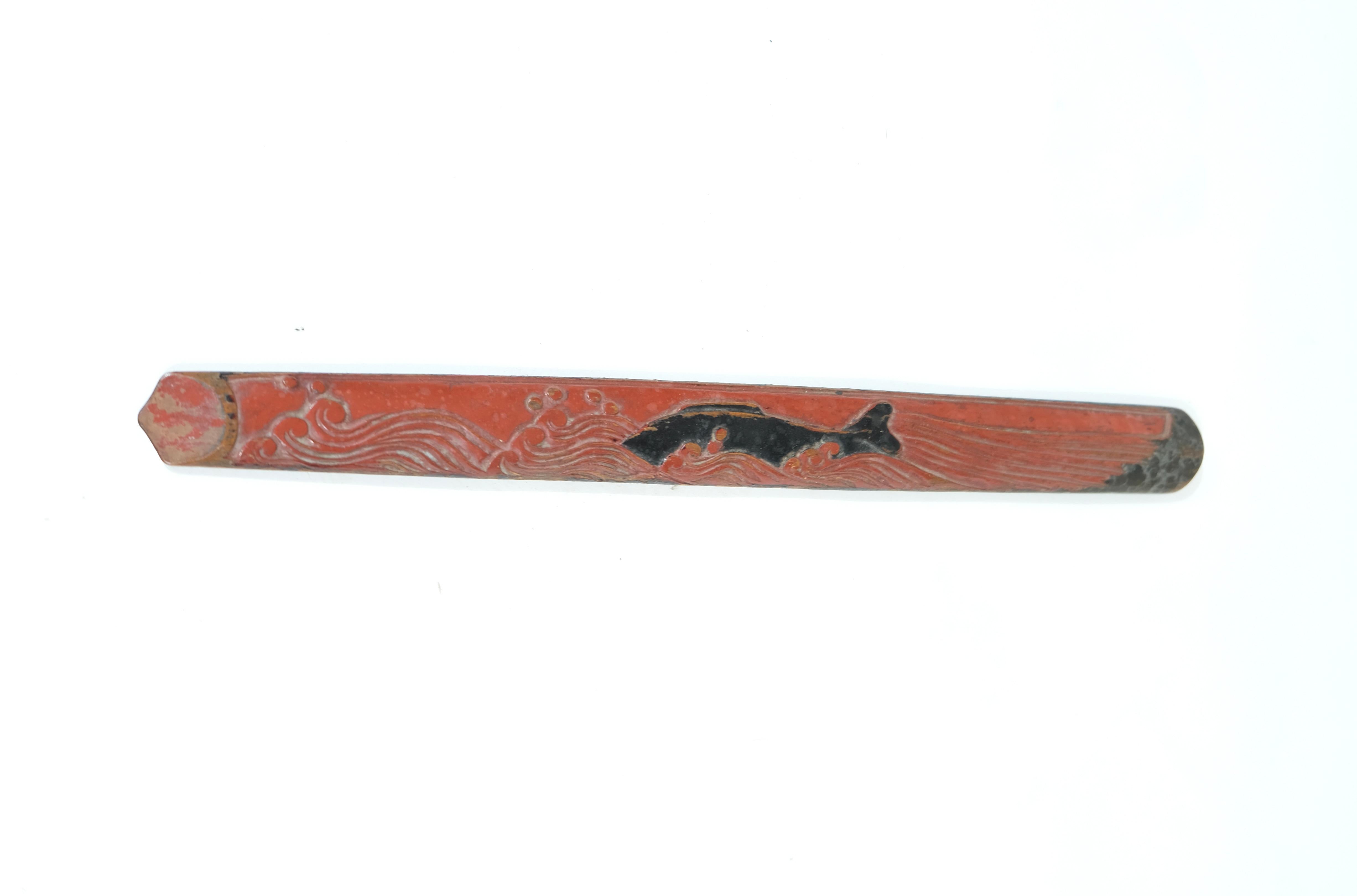 Edo Ikupasuy, Wooden Carved Ceremonial Stick Used by Ainu Men When Making Offeri