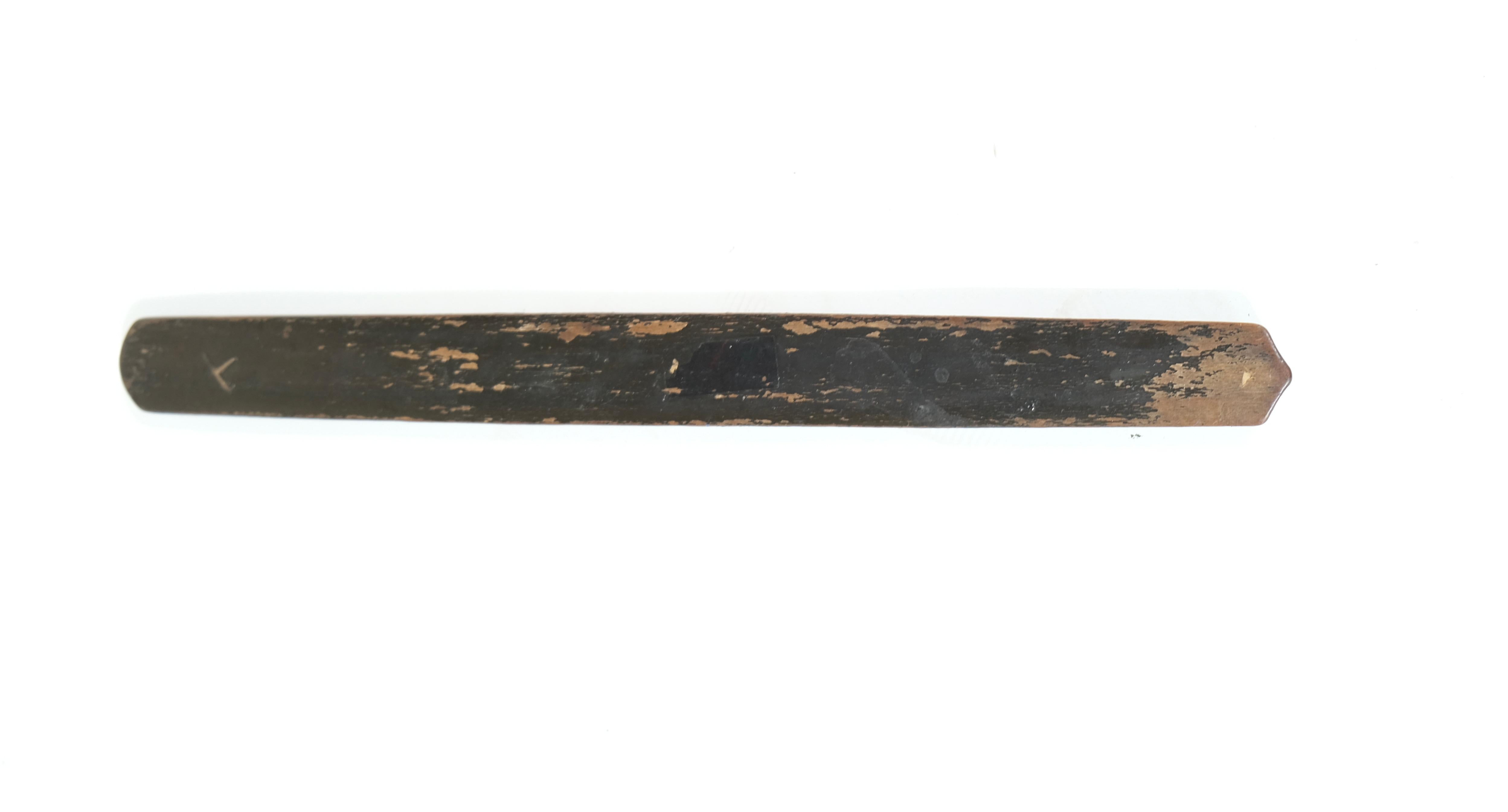 Ikupasuy, Wooden Carved Ceremonial Stick Used by Ainu Men When Making Offeri 1