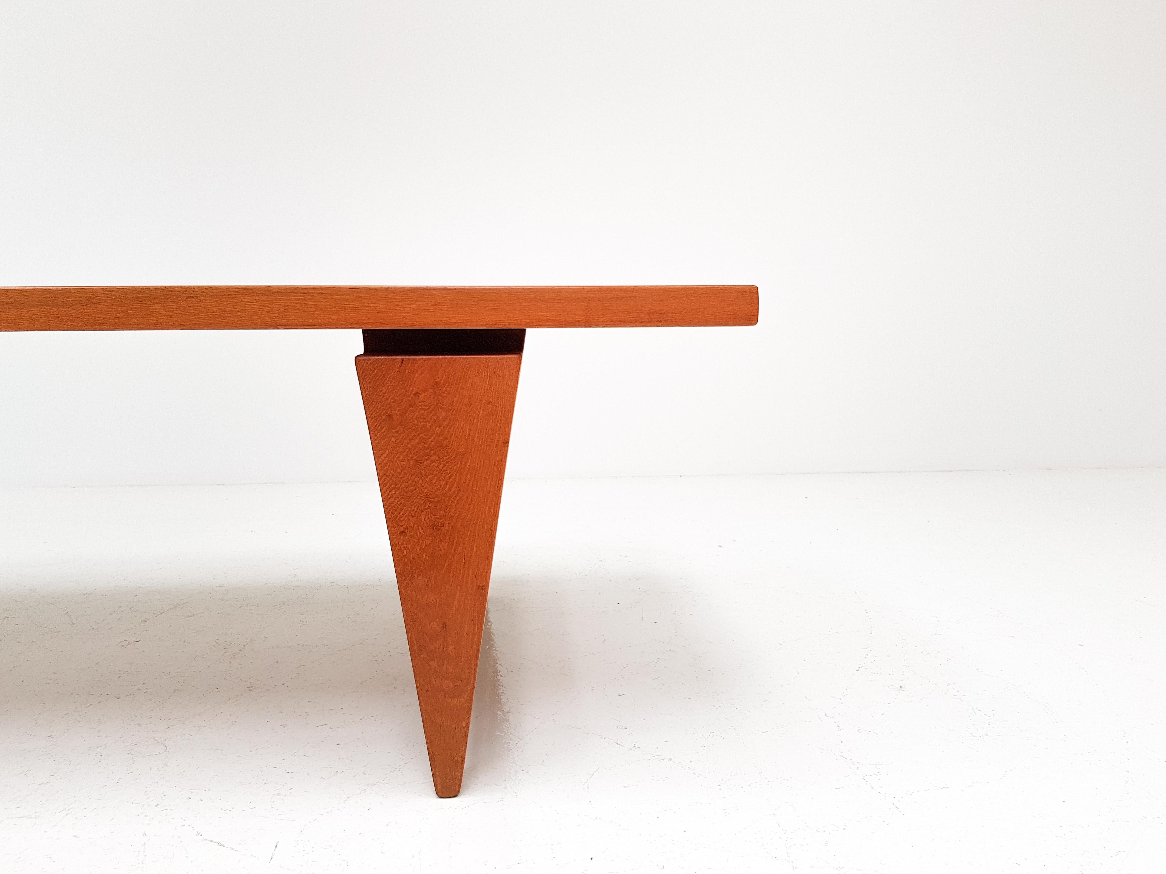 Illum Wikkelsø Model ML 115 Solid Teak Coffee, Mikael Laursen, Aarhus, 1960s 2