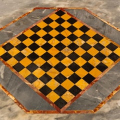 A Italian early 19th century Charles X period Gris St Anne marble side table