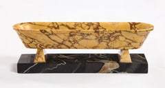 Italian Grand Tour Marble Sarcophagus Bathtub, circa 1895