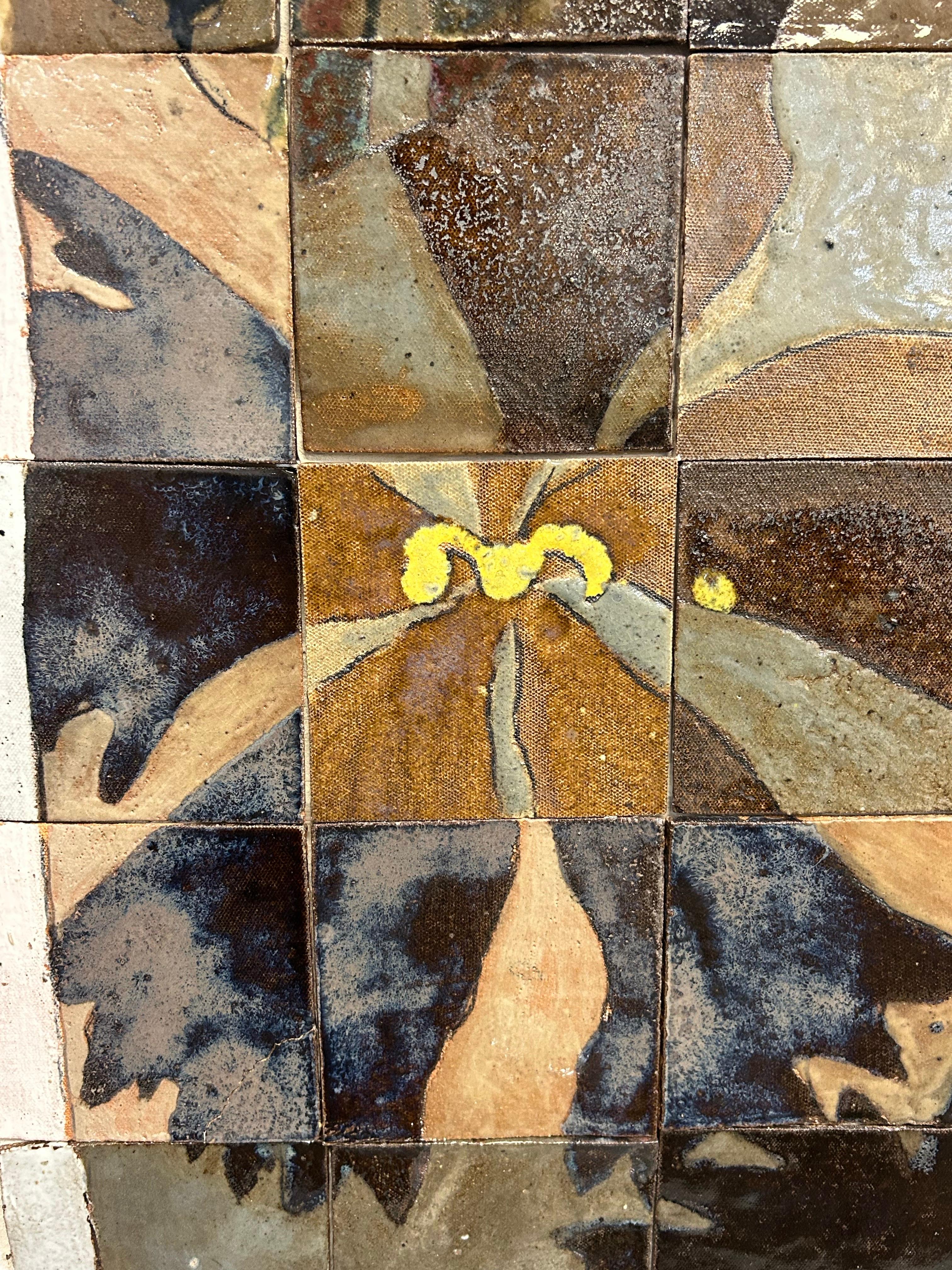 A. J. Ferrell abstract tile panel from the 
