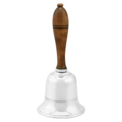 A&J Zimmerman Ltd Campana de mesa antigua de plata de ley