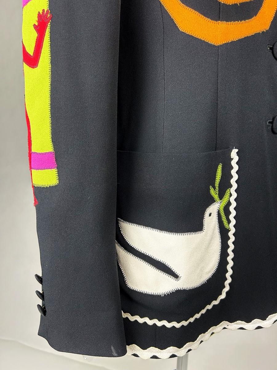 Une veste de Franco Moschino pour Cheap and Chic - Italie Circa 1990 en vente 5