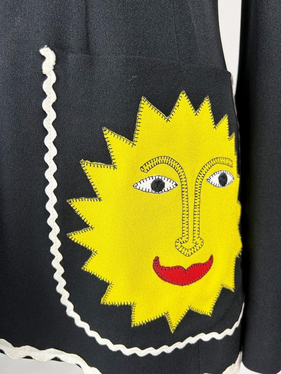 Une veste de Franco Moschino pour Cheap and Chic - Italie Circa 1990 en vente 4