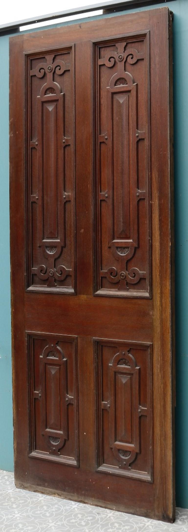 Jacobean Style Oak Interior Panel In Good Condition For Sale In Wormelow, Herefordshire