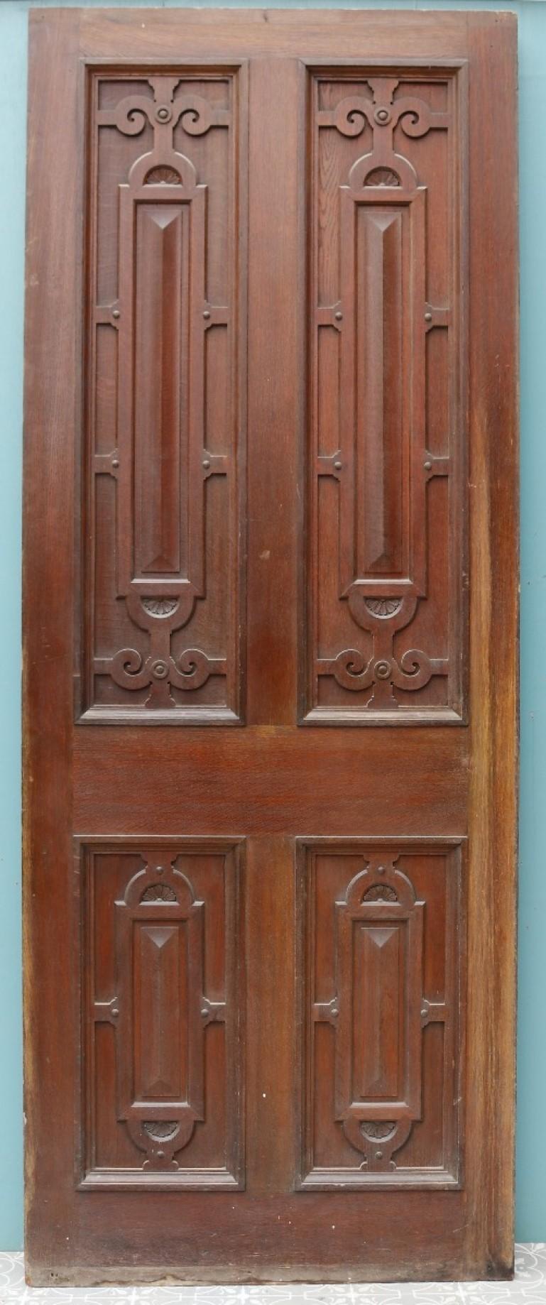 Quercia Pannello interno in Oak in stile giacobiano in vendita
