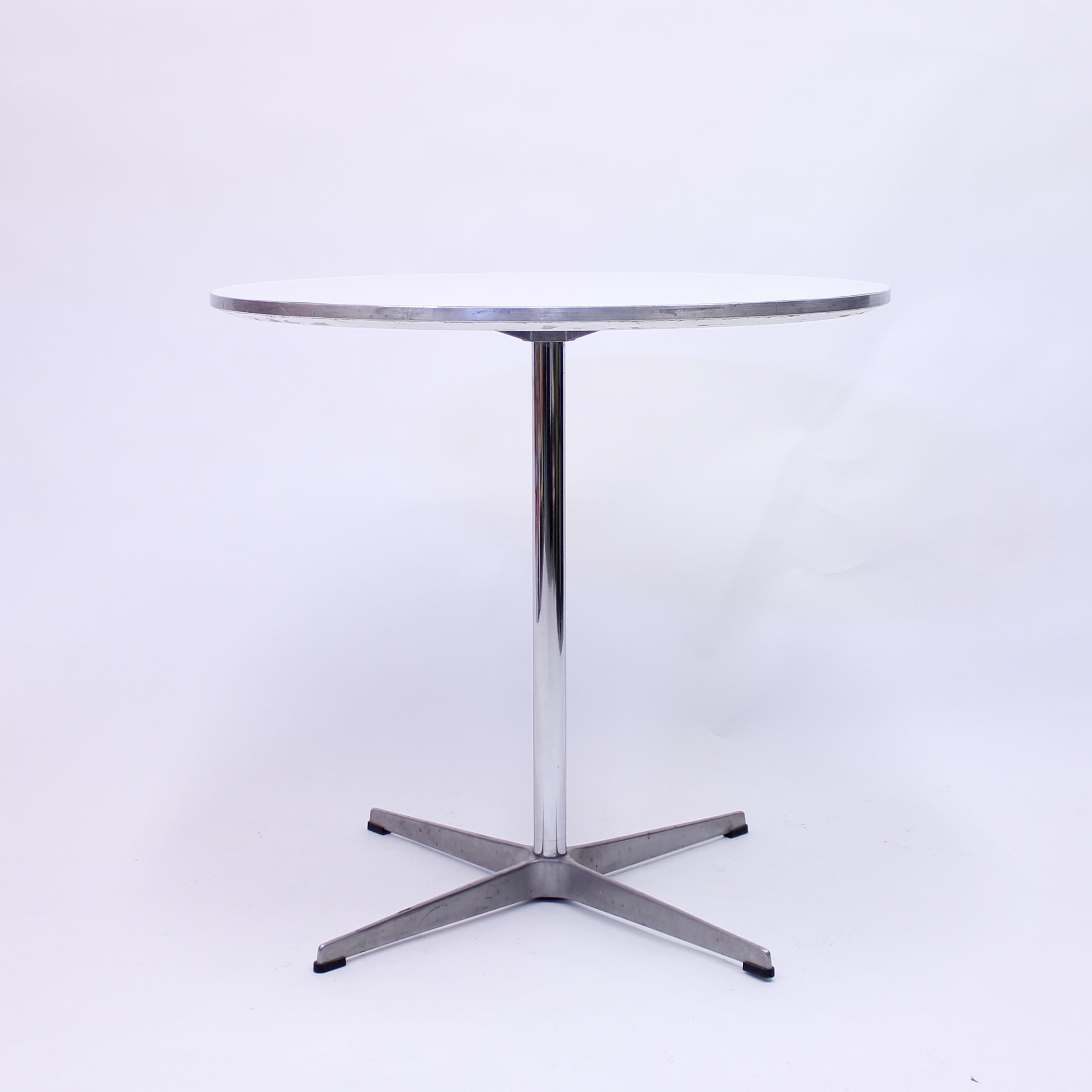 Danish A. Jacobsen, B. Mathsson, P. Hein, Circular Dining Table, Fritz Hansen, 1987