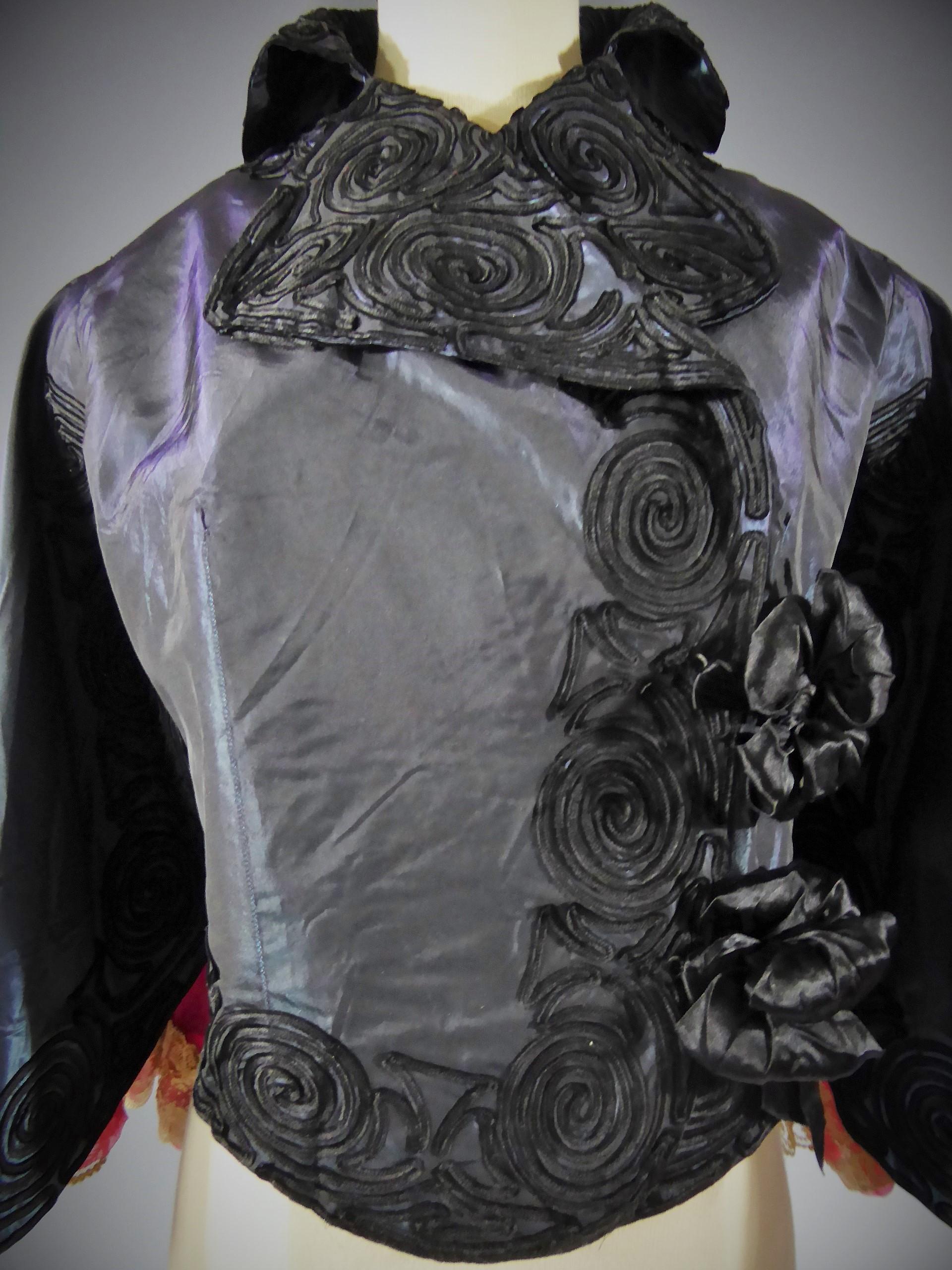 Manteau de soirée haute couture Jacques Doucet, vers 1900 en vente 6