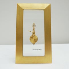 Jaeger LeCoultre Mid Century Skeleton Mantel Clock