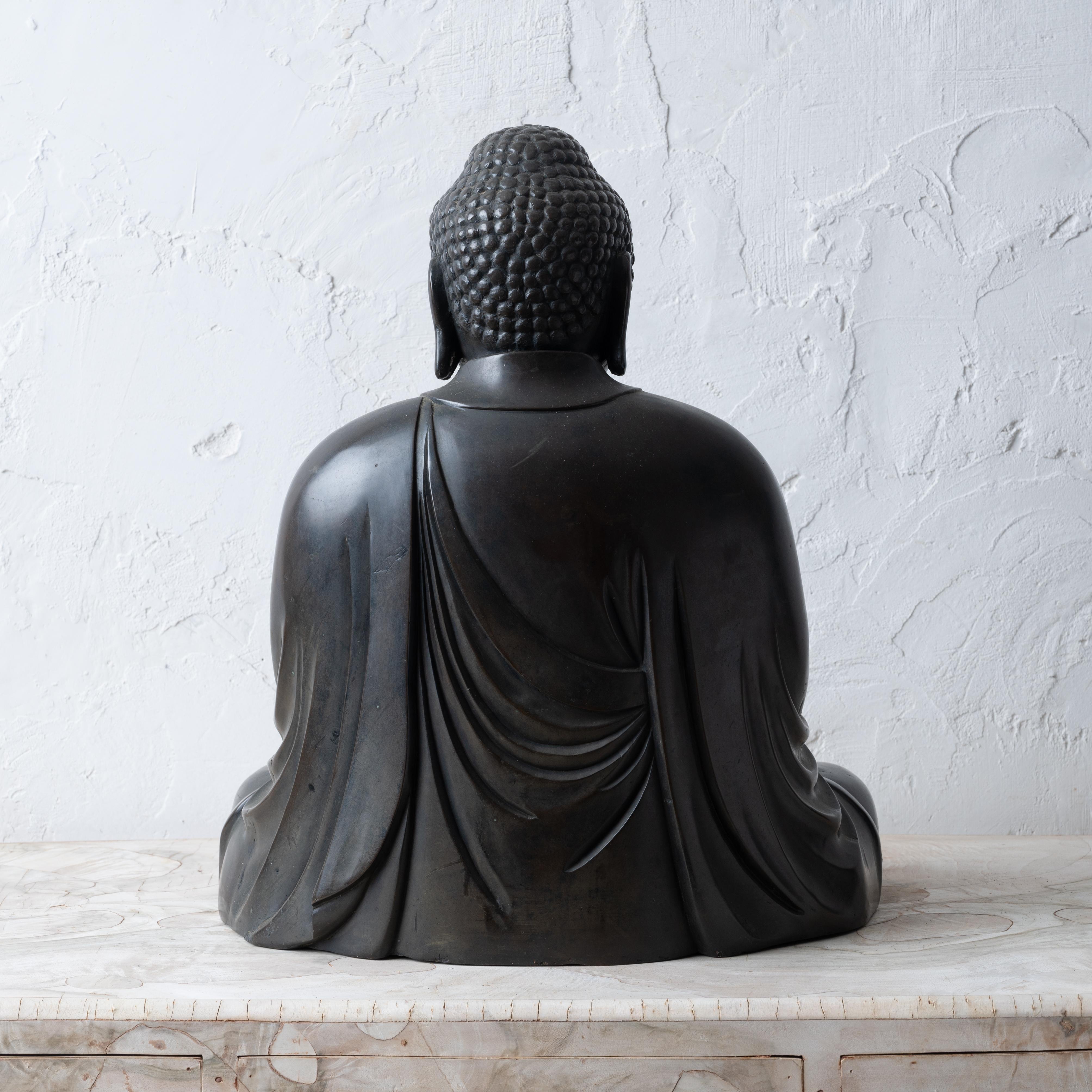 A Japanese Bronze Buddha For Sale 6