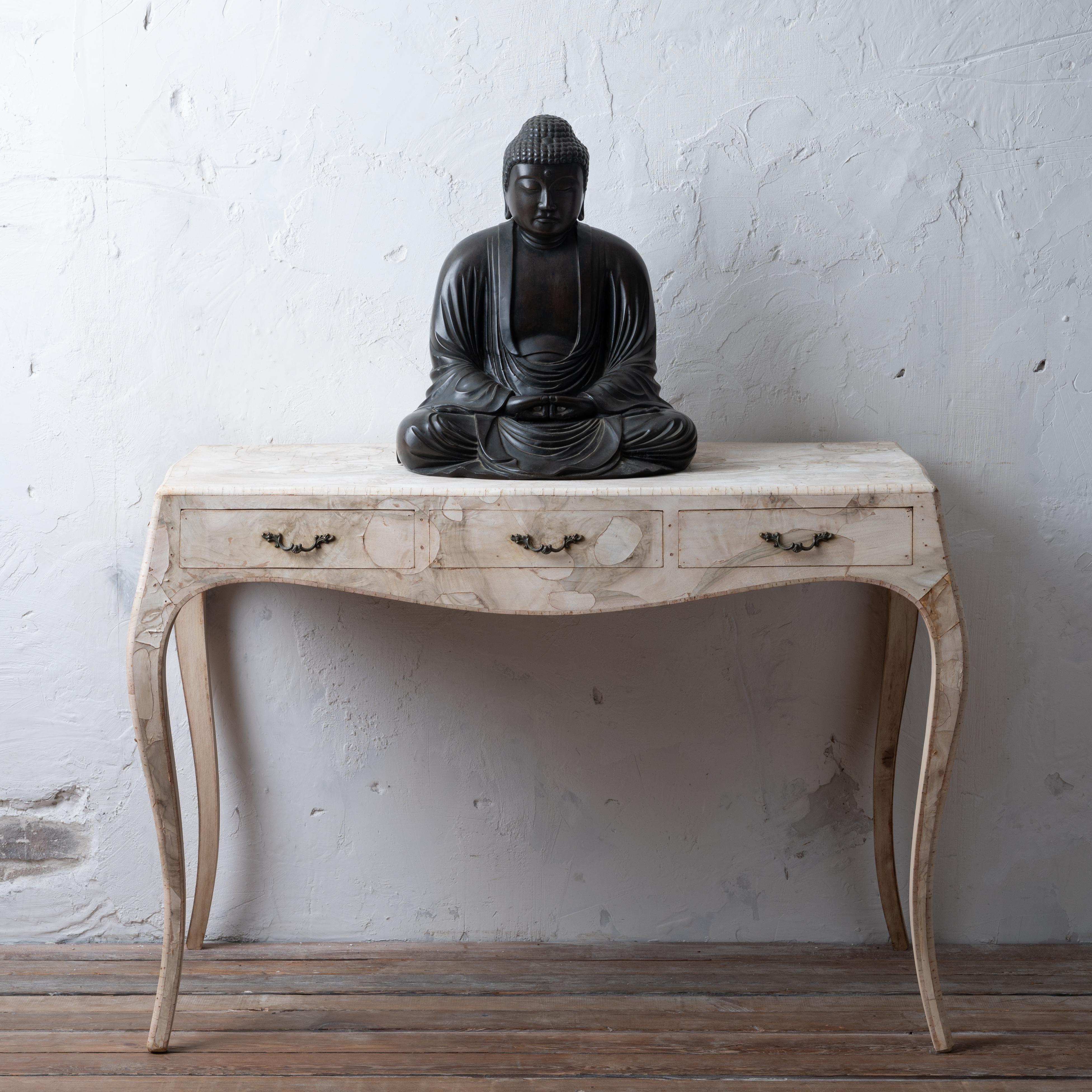 Early 20th Century A Japanese Bronze Buddha For Sale