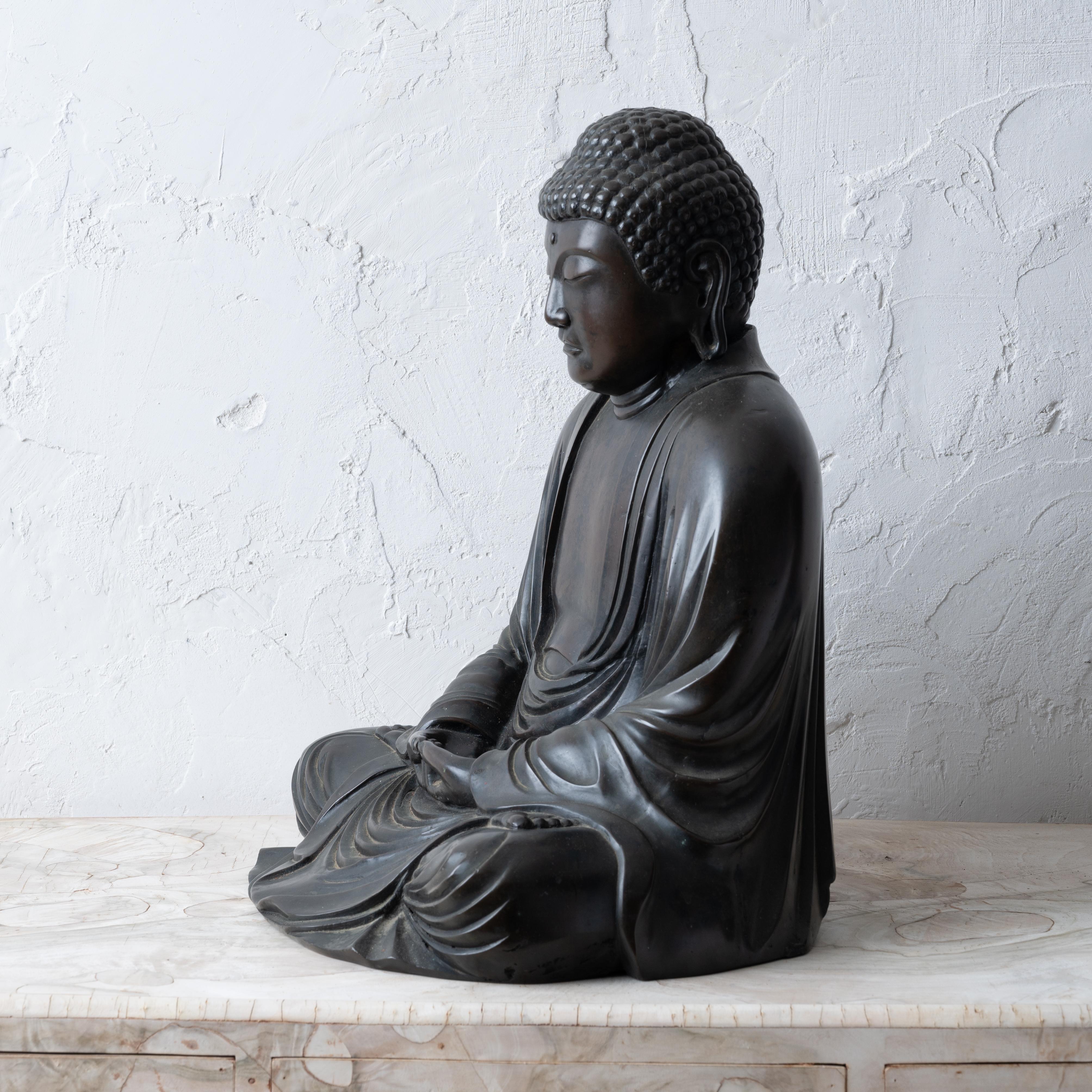 A Japanese Bronze Buddha For Sale 2