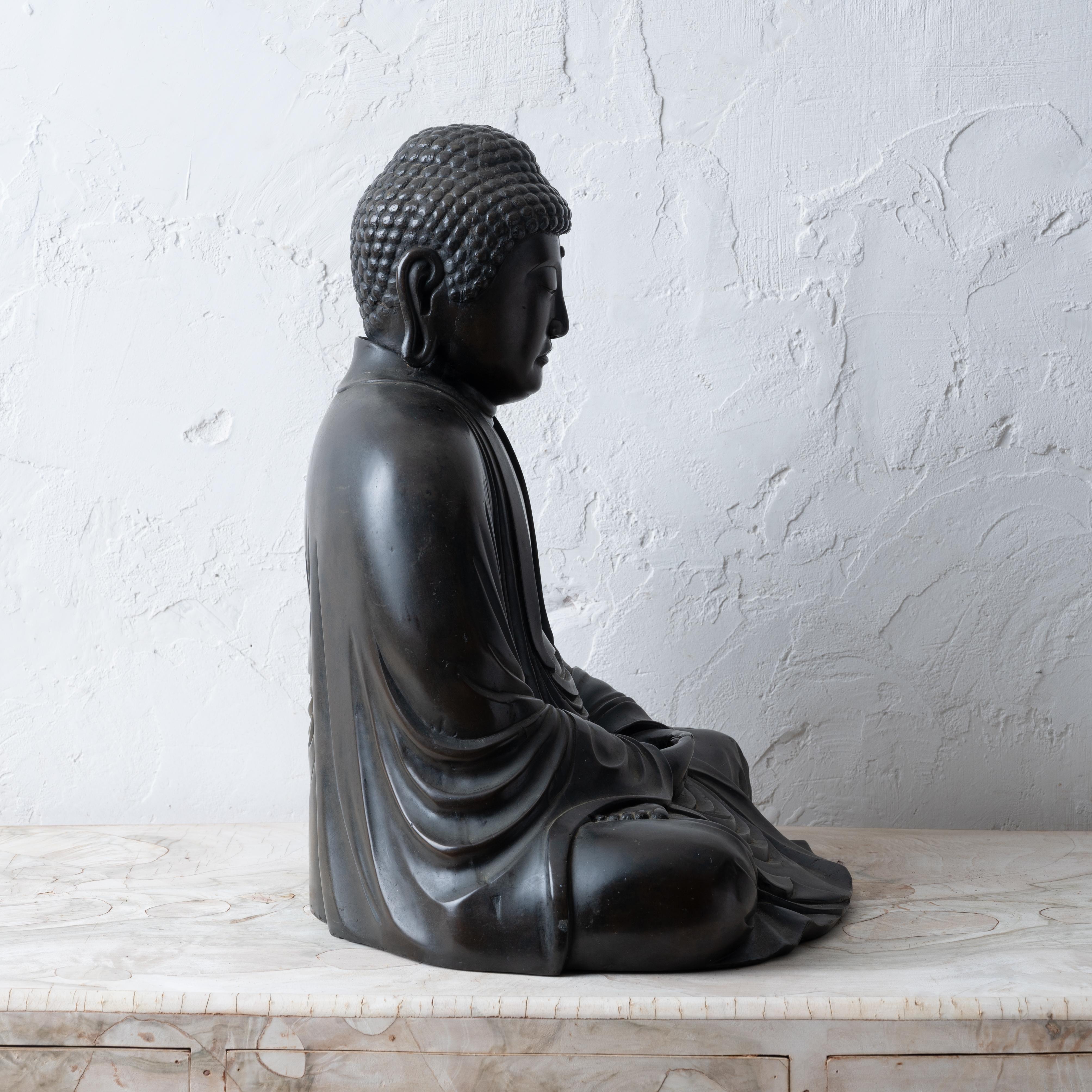 A Japanese Bronze Buddha For Sale 3