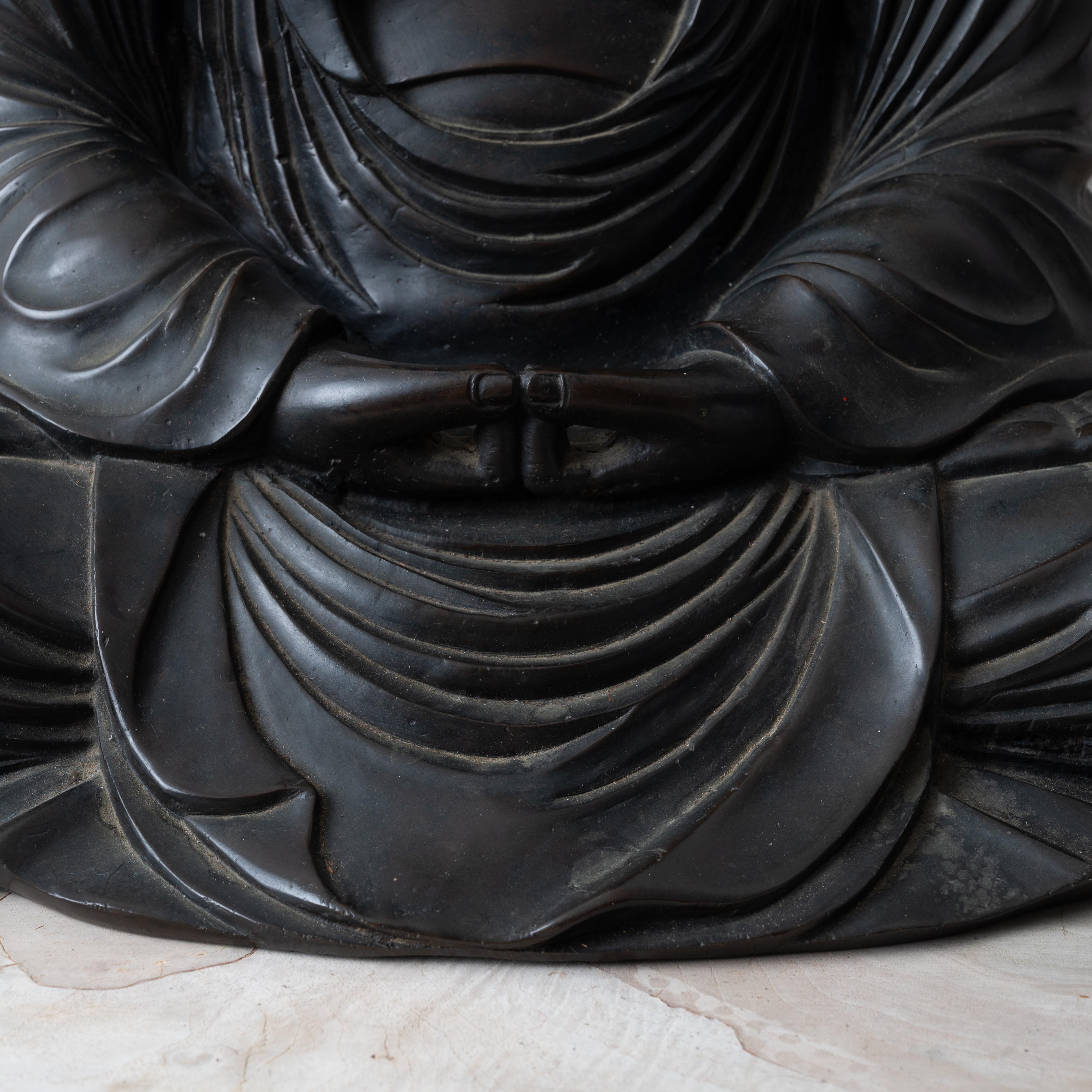 A Japanese Bronze Buddha For Sale 5